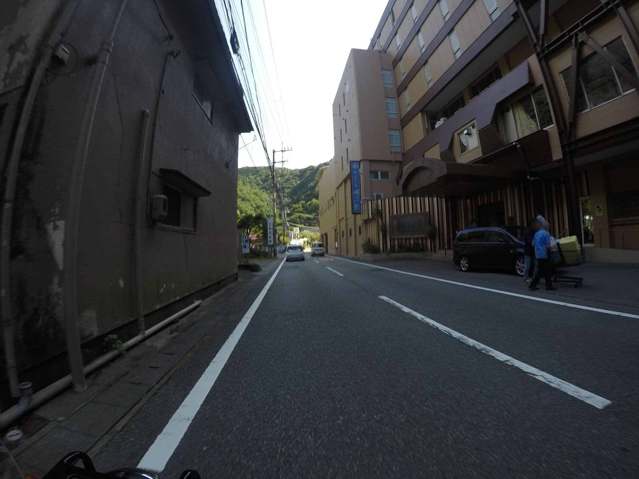 Street view near 土肥温泉 碧き凪ぎの宿明治館, Heda — © hayashi (CC BY-SA · Mapillary)