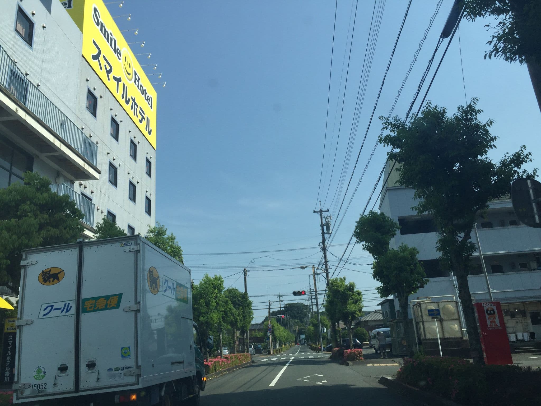 Street view near HOTELたいほうイン掛川, Kakegawa — © kouki (CC BY-SA · Mapillary)