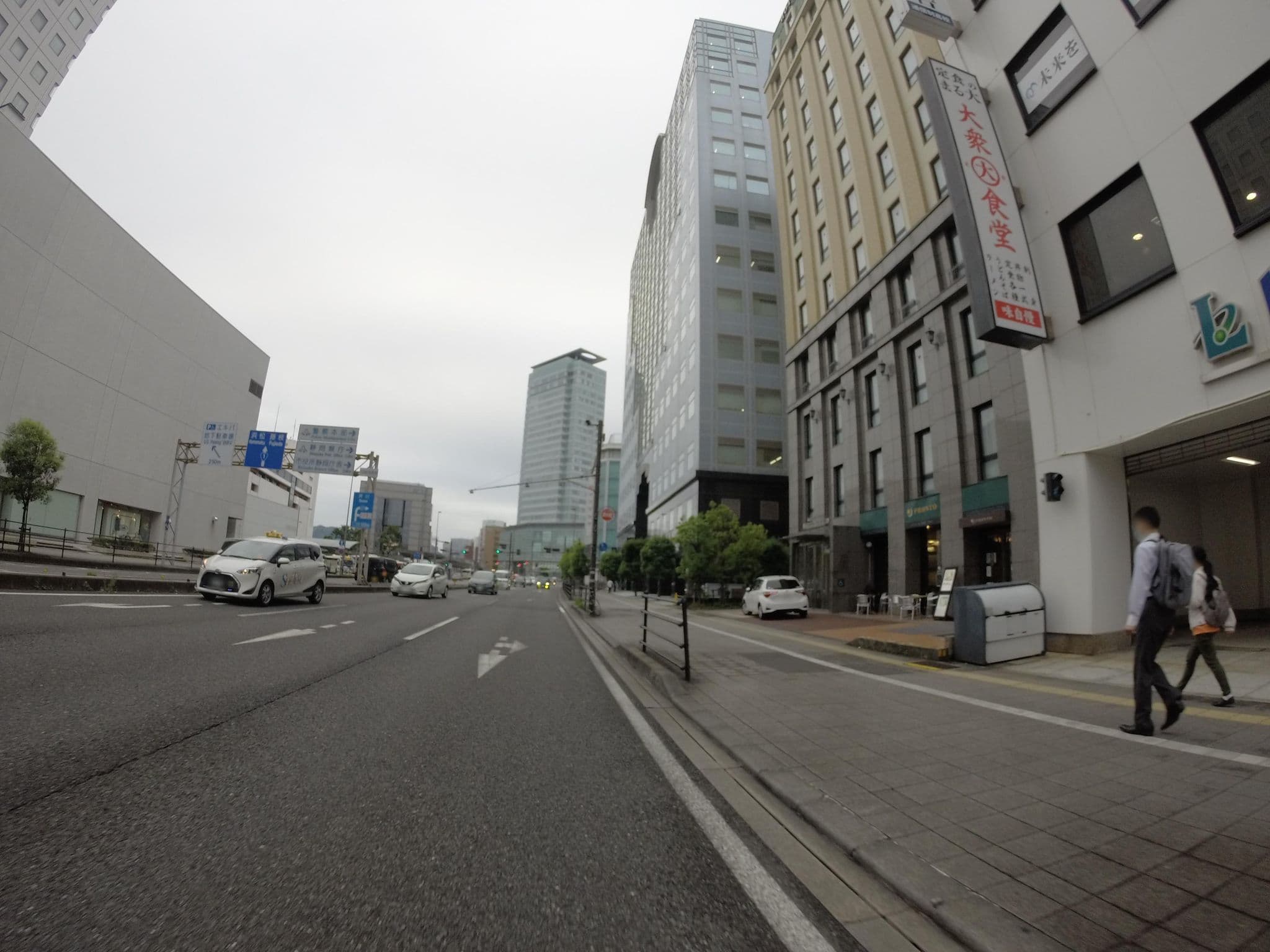 Street view near 静鉄ホテルプレジオ 静岡駅北, Shizuoka — © kudarisenmon (CC BY-SA · Mapillary)