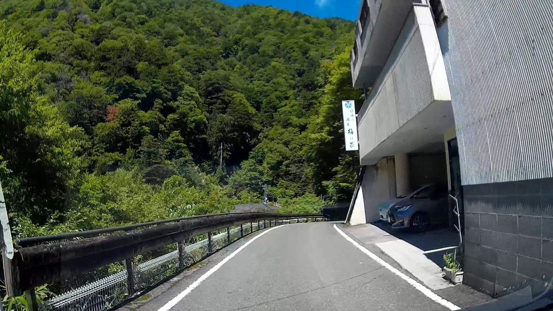 Street view near 梅ヶ島温泉 梅の家旅館, Nambu — © caesium (CC BY-SA · Mapillary)