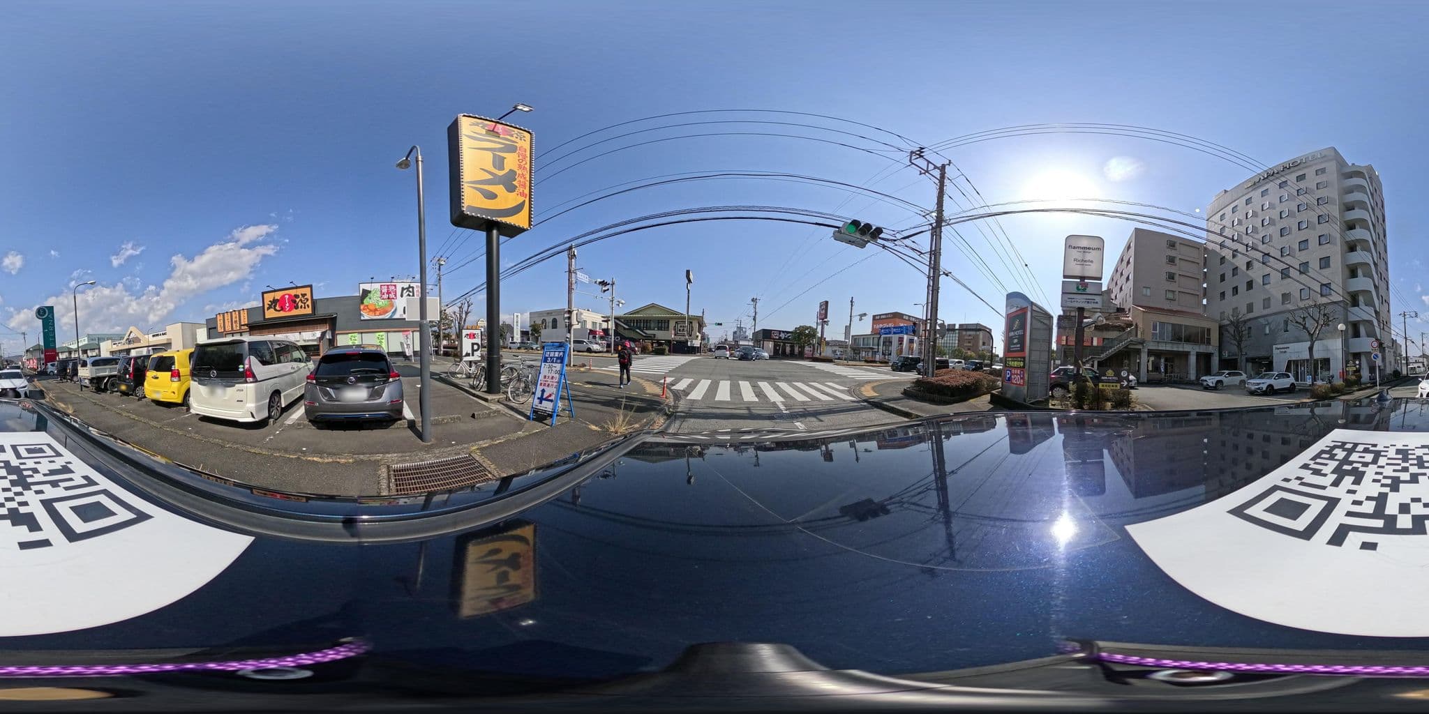Street view near アパホテル 富士中央, Fuji — © yumechan (CC BY-SA · Mapillary)