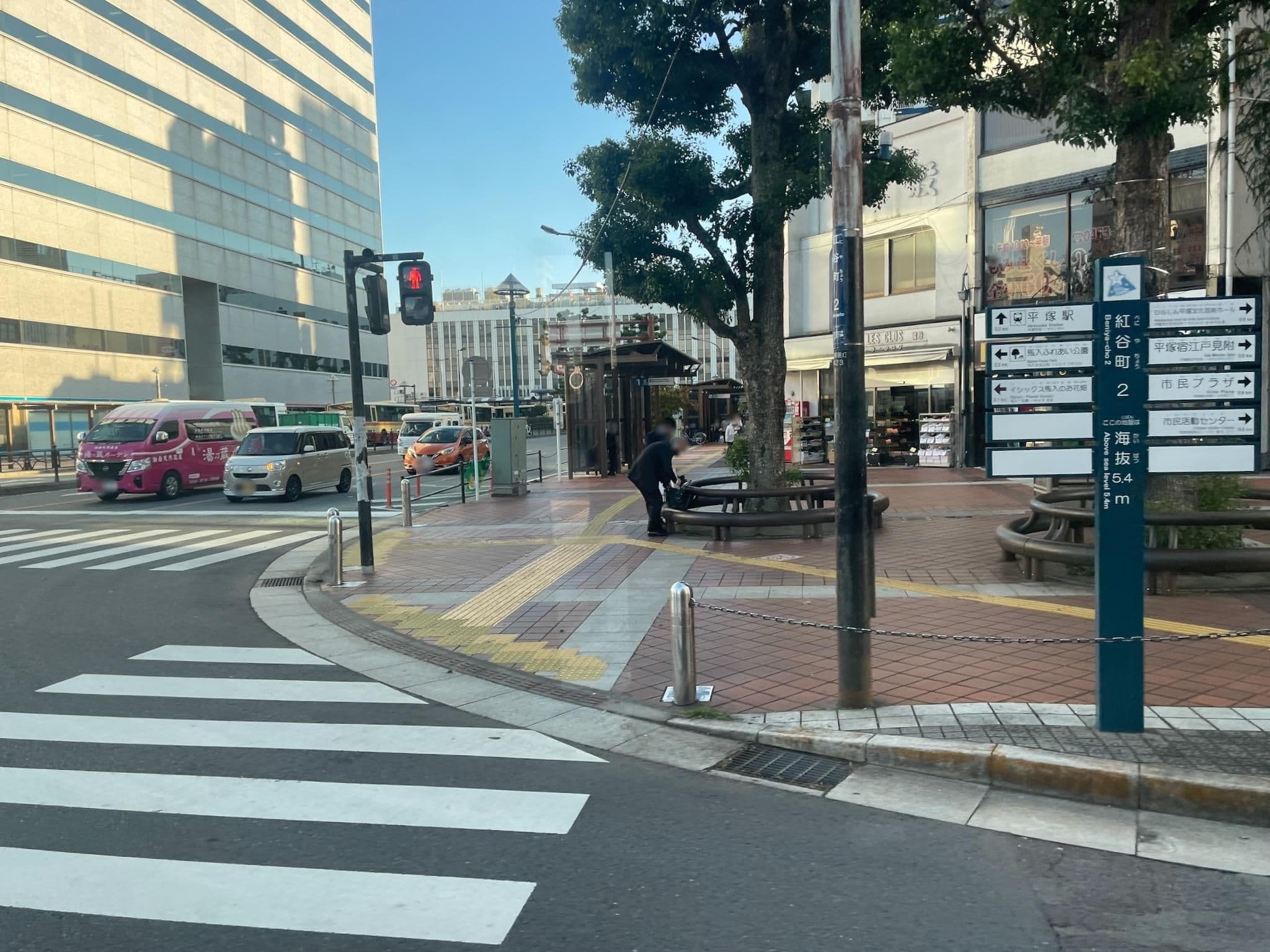 Street view near 東横イン 湘南平塚駅北口1, Hiratsuka — © musashino5 (CC BY-SA · Mapillary)