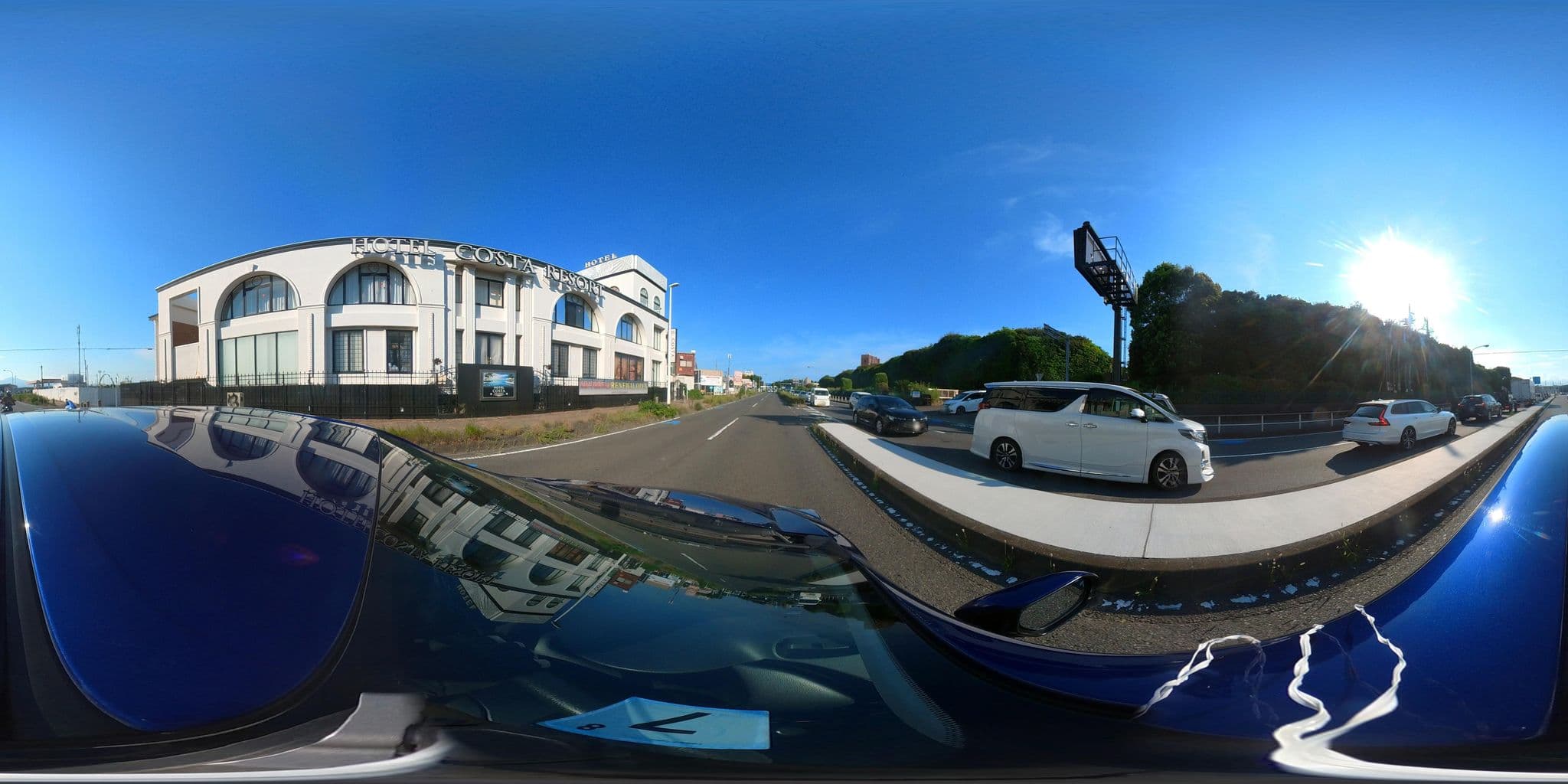 Street view near ホテルマリンブルー, Chigasaki — © irvinfly (CC BY-SA · Mapillary)