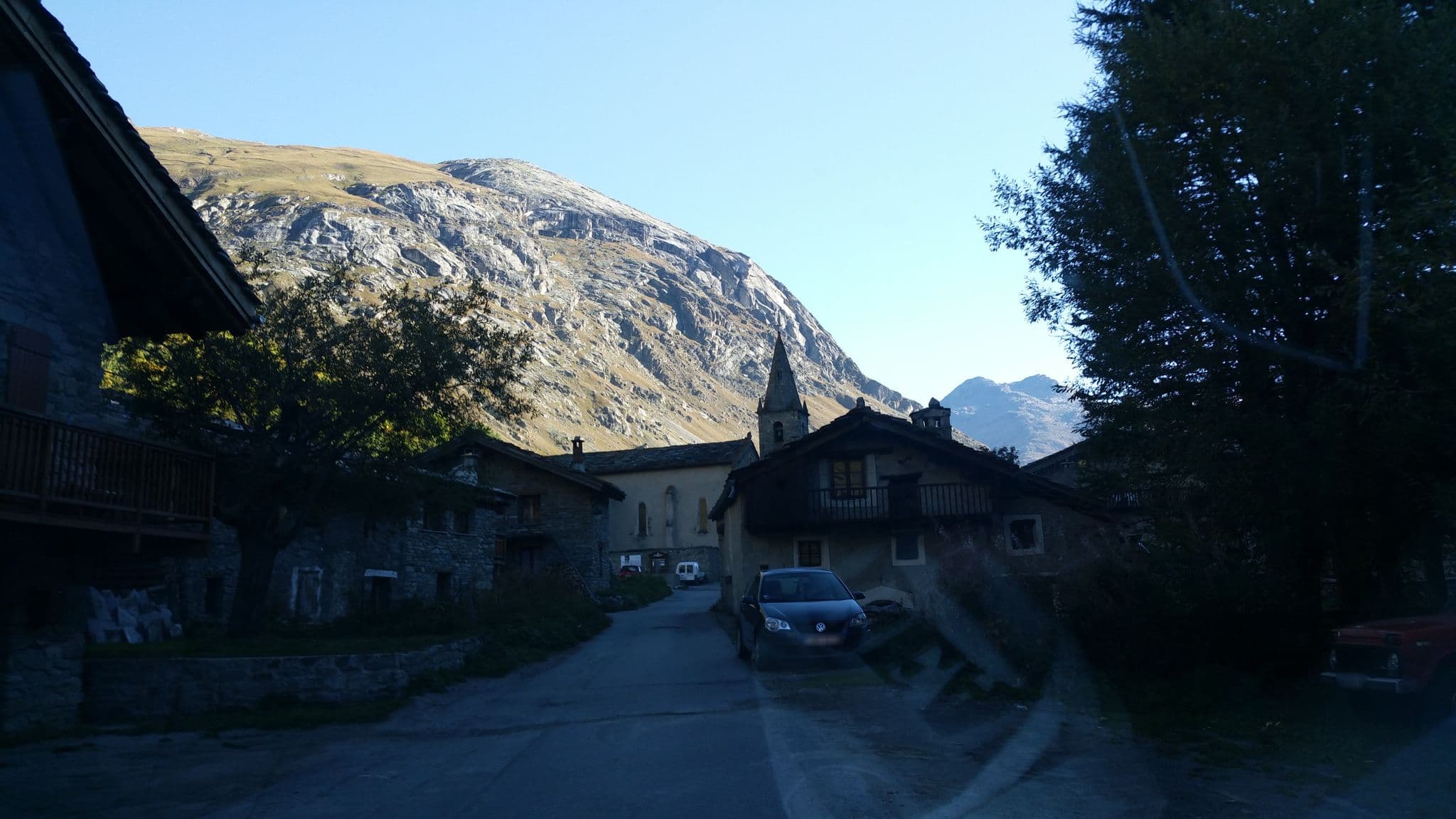 Street view near Le Recours, Val-d'Isère