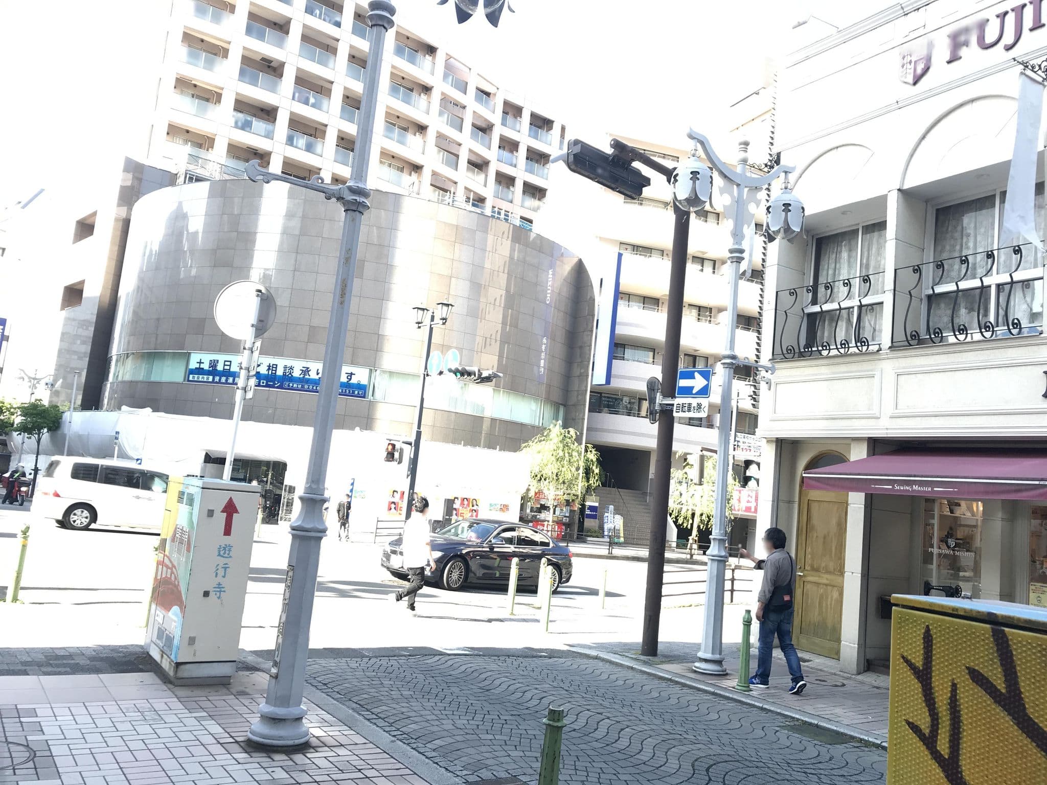 Street view near ホテルウィングインターナショナル藤沢, Fujisawa — © musashino5 (CC BY-SA · Mapillary)