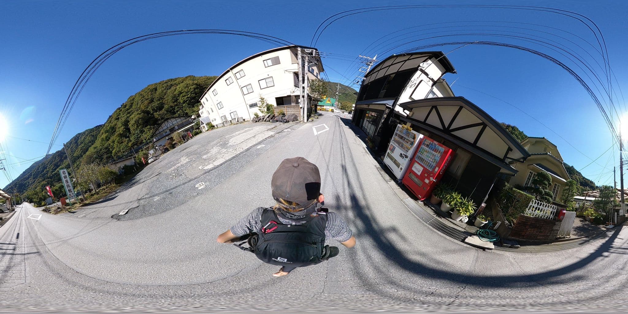 Street view near ひのや旅館本館, Iitomi — © yshayakawa (CC BY-SA · Mapillary)