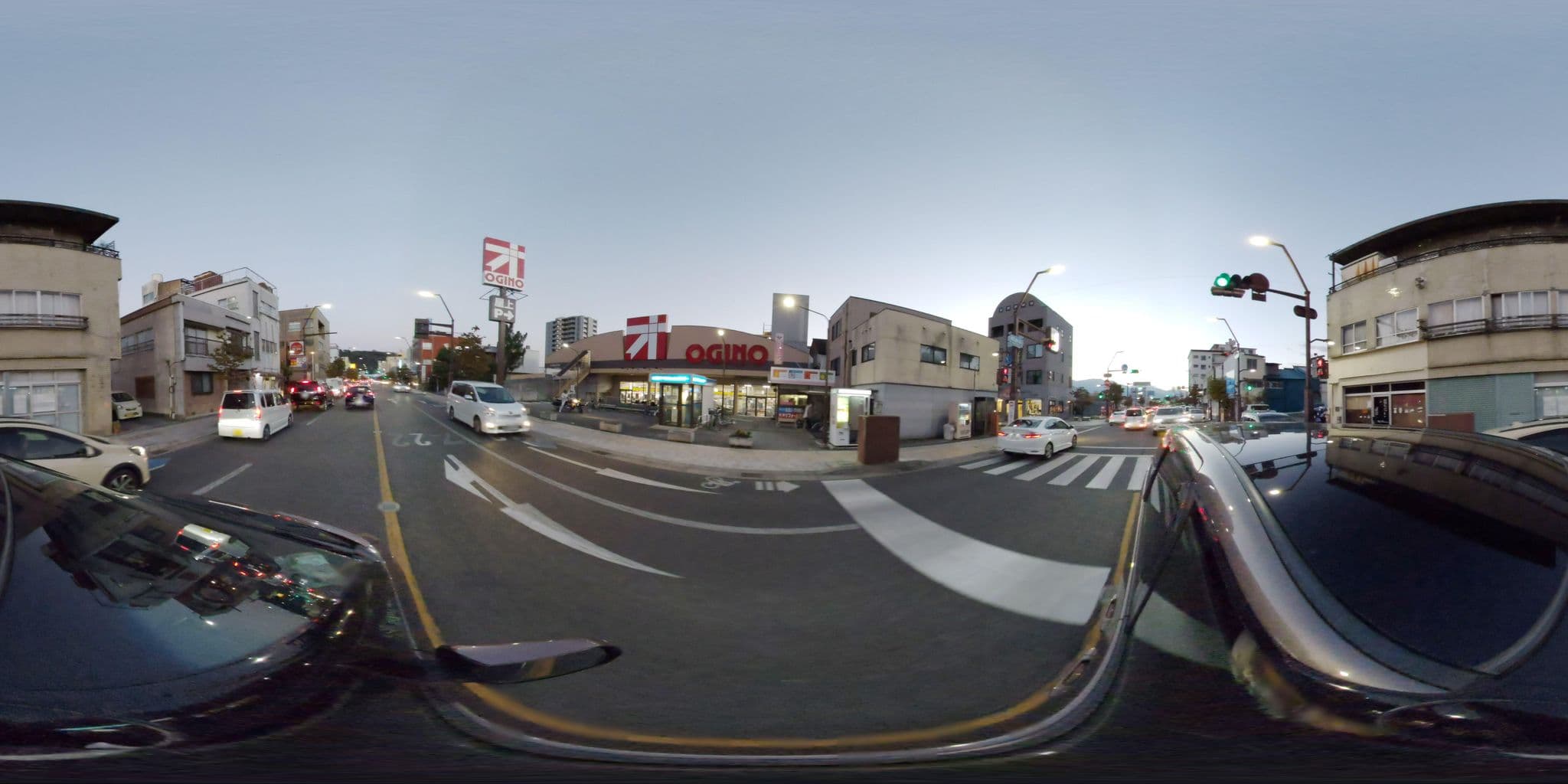Street view near ホテル菊富士, Kofu — © mapconcierge (CC BY-SA · Mapillary)