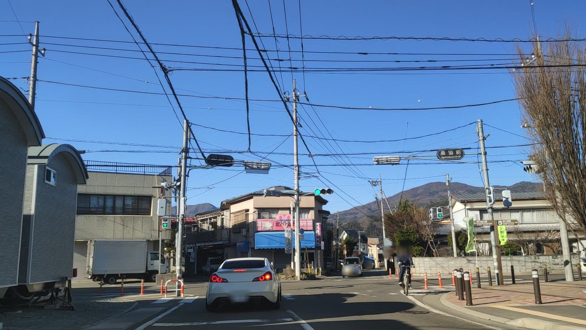 Street view near スカイハウス2河口湖駅前, Narusawa — © drivephotograph (CC BY-SA · Mapillary)