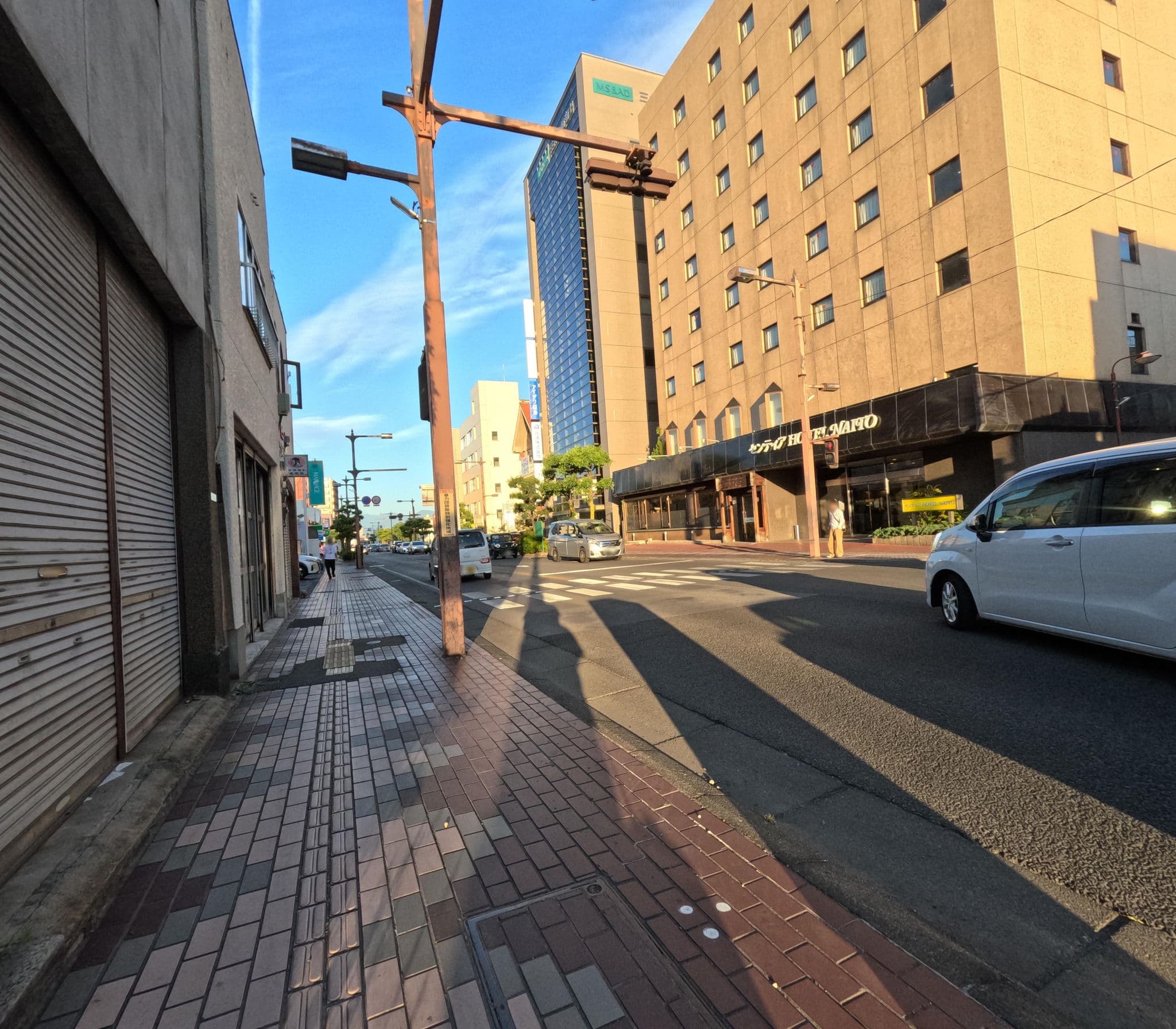 Street view near センティアホテル内藤, Kofu — © okadatsuneo (CC BY-SA · Mapillary)