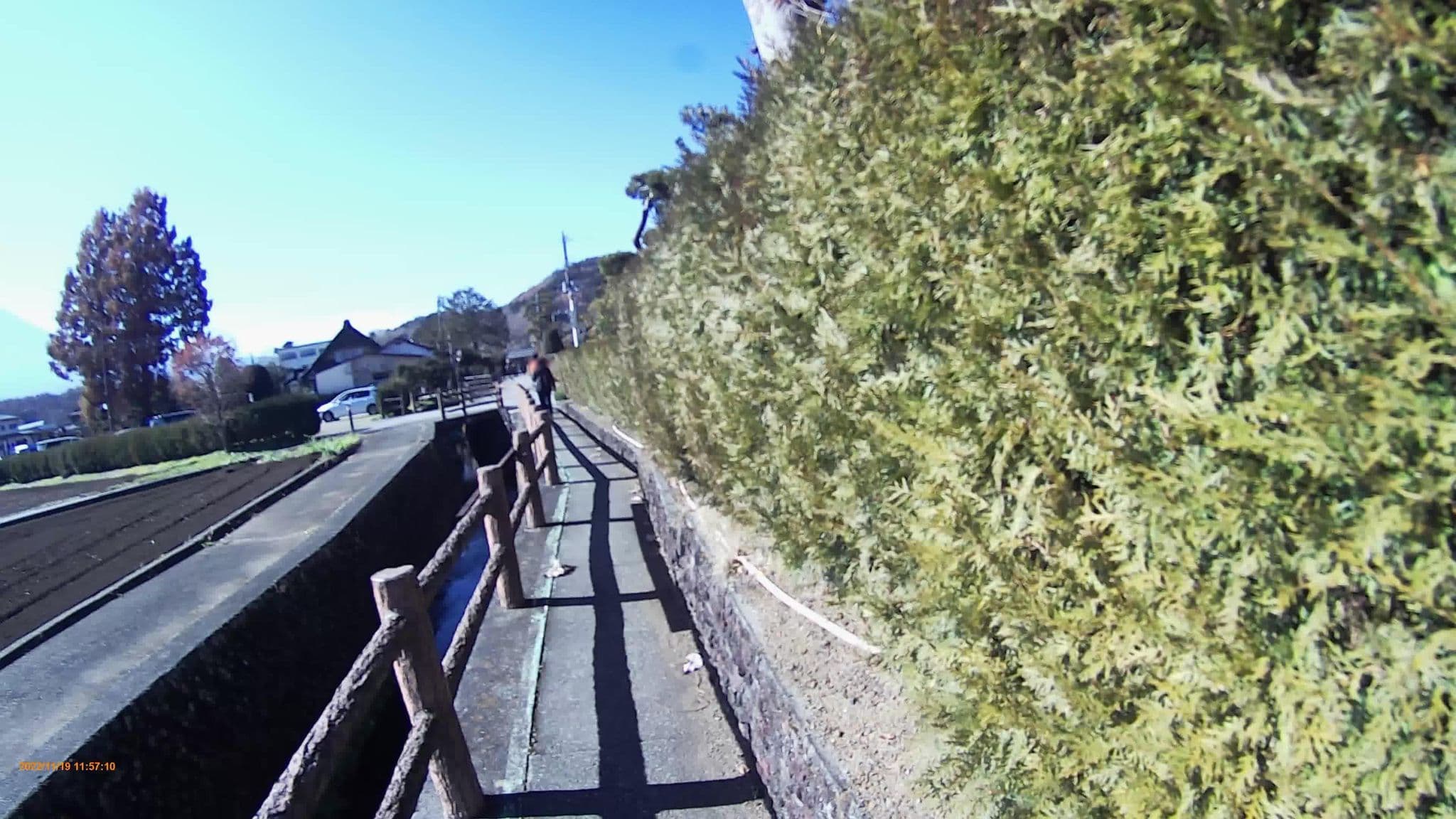 Street view near センターハウス, Oshino — © hayashi (CC BY-SA · Mapillary)