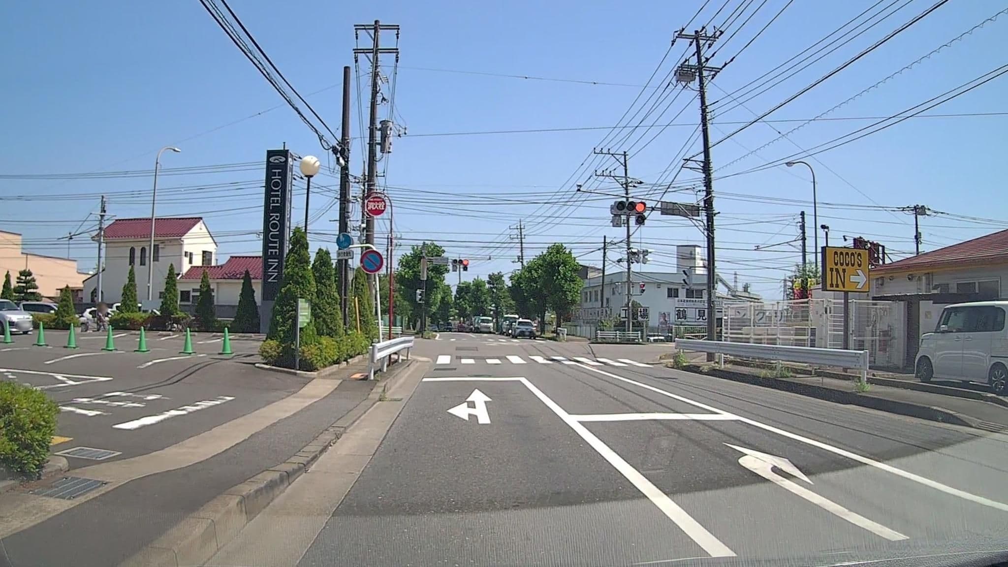 Street view near ホテルルートイン伊勢原大山インター -国道246号-, Isehara — © mzaki (CC BY-SA · Mapillary)