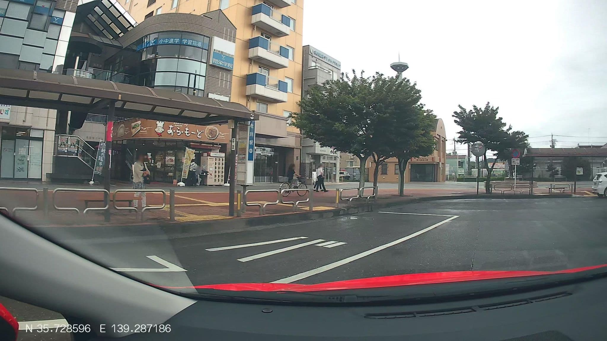 Street view near 東横INN 東京秋川駅北口, Fussa — © mitz (CC BY-SA · Mapillary)