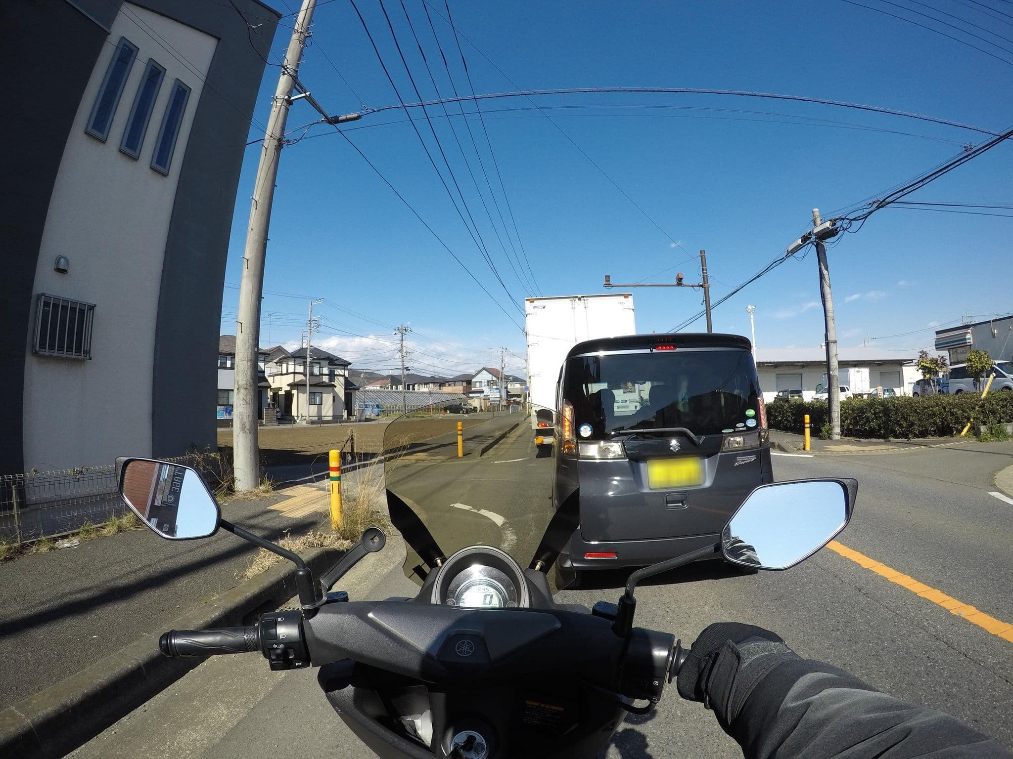 Street view near ホテルエルミタージュ 相模原田名店, Aihara — © hayashi (CC BY-SA · Mapillary)
