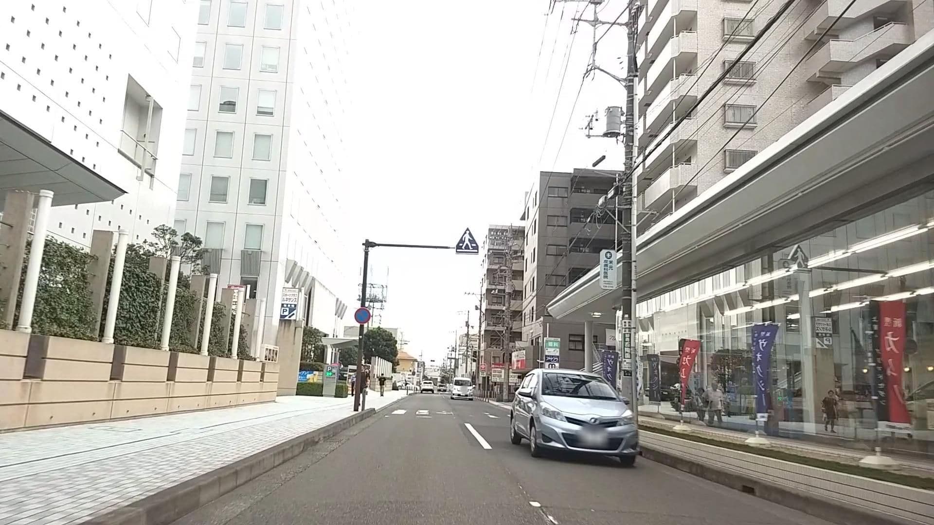 Street view near レンブラントホテル海老名 (Rembrandt Hotel Ebina), Atsugi — © drivephotograph (CC BY-SA · Mapillary)