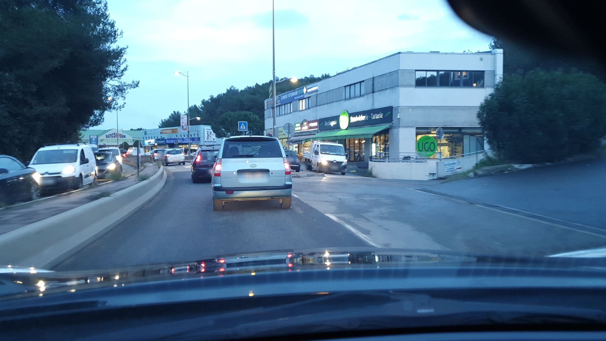 Street view near Ibis Budget, Vallauris — © fredncpc (CC BY-SA · Mapillary)