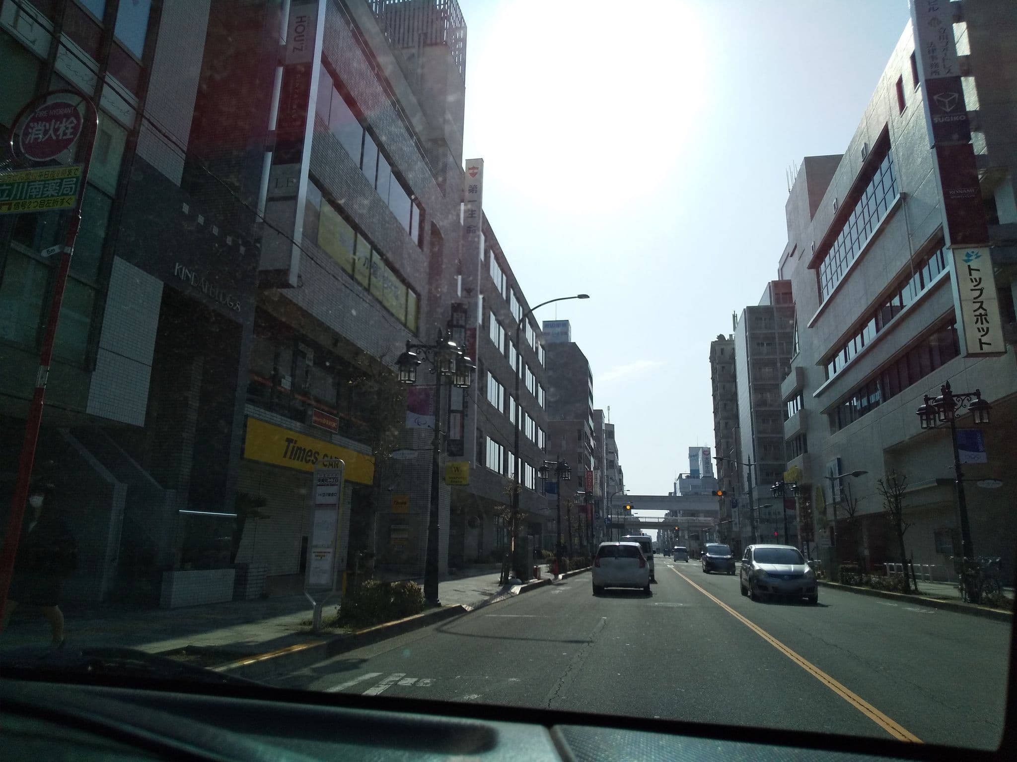 Street view near ビジネスHOTELクボタ, Tachikawa — © tomasu (CC BY-SA · Mapillary)