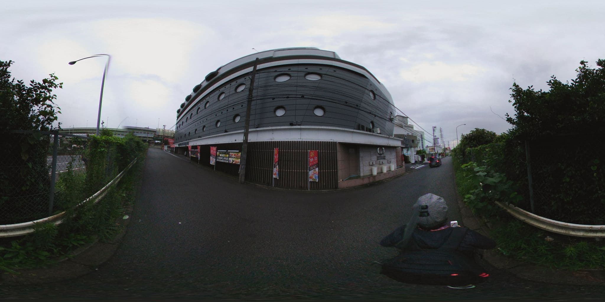 Street view near HOTEL CUE SEA STORK, Rinkan — © mura (CC BY-SA · Mapillary)