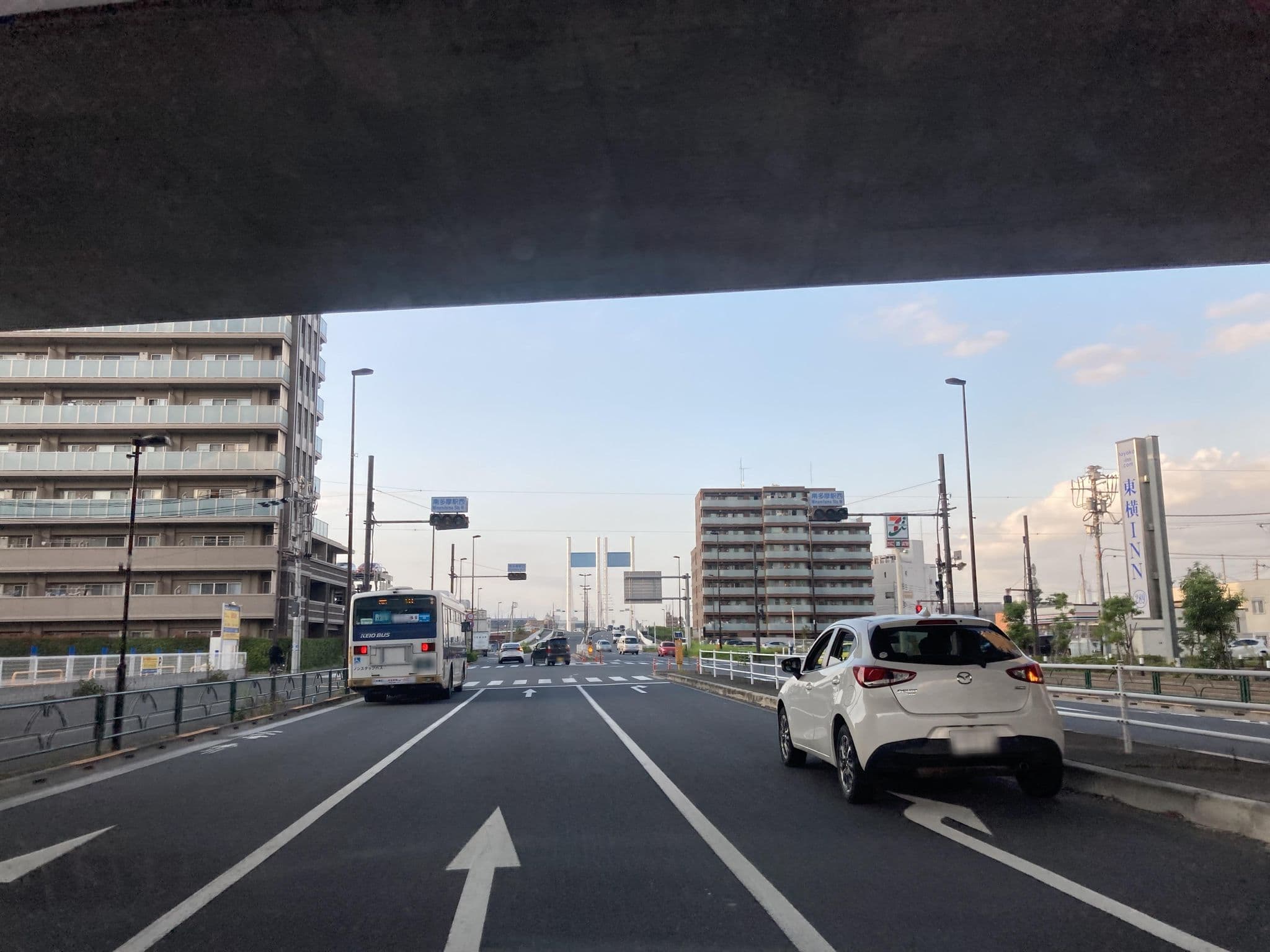 Street view near 東横イン 府中南武線南多摩駅前, Tama — © mapconcierge (CC BY-SA · Mapillary)