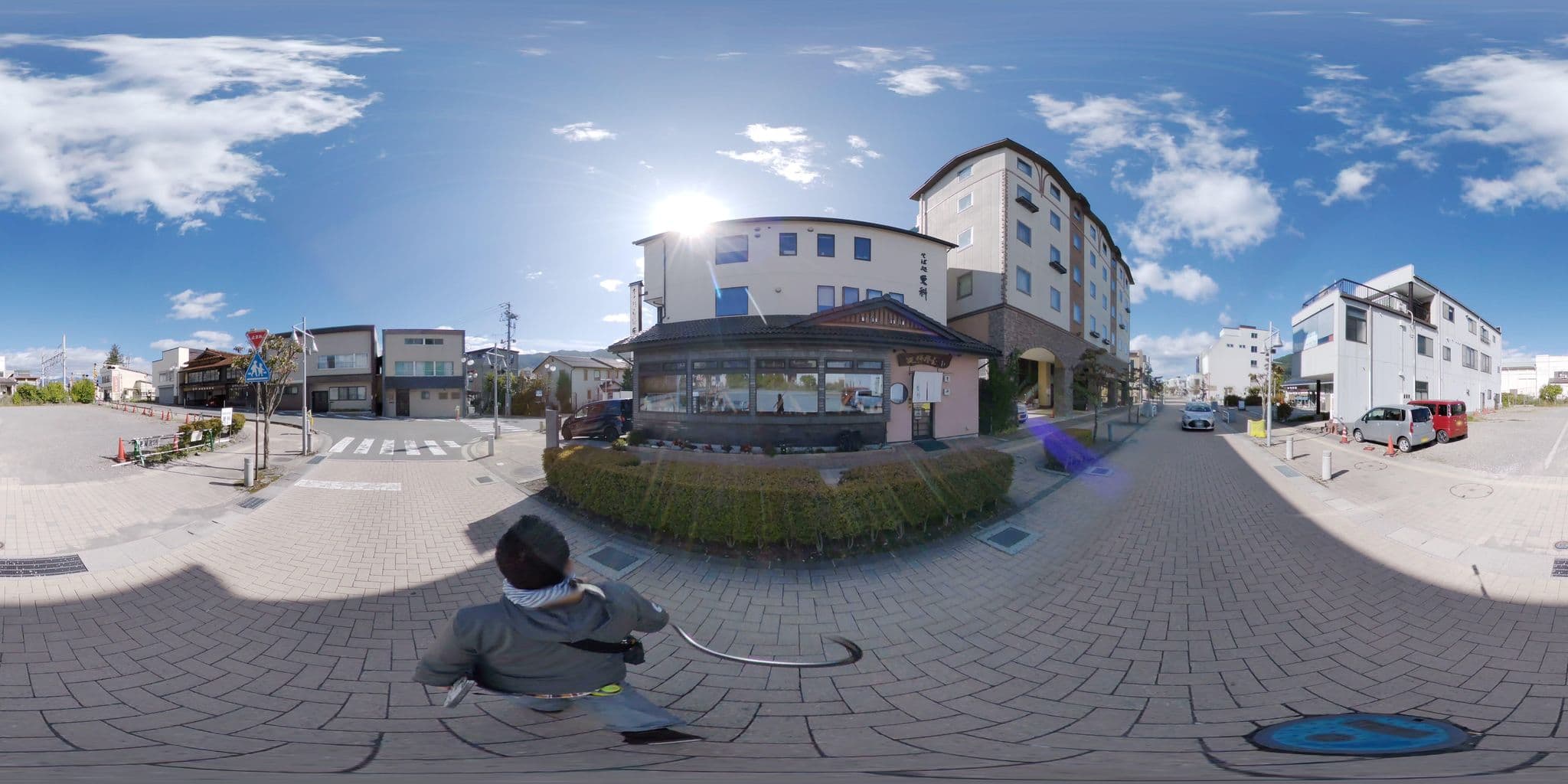Street view near ちのステーションホテル, Chino — © mapconcierge (CC BY-SA · Mapillary)