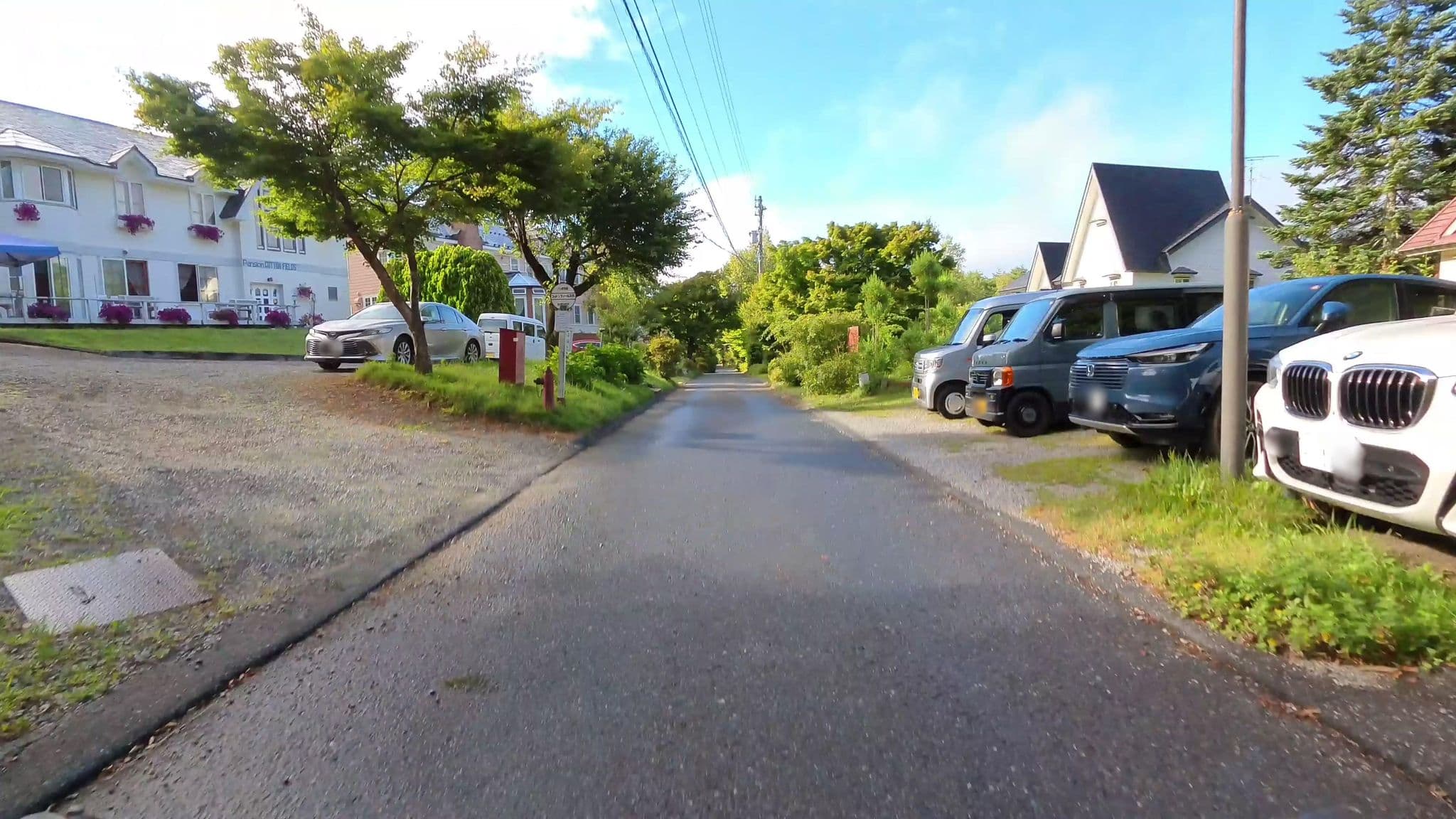 Street view near Pension Raccoon, Fujimi — © gtatsu33 (CC BY-SA · Mapillary)