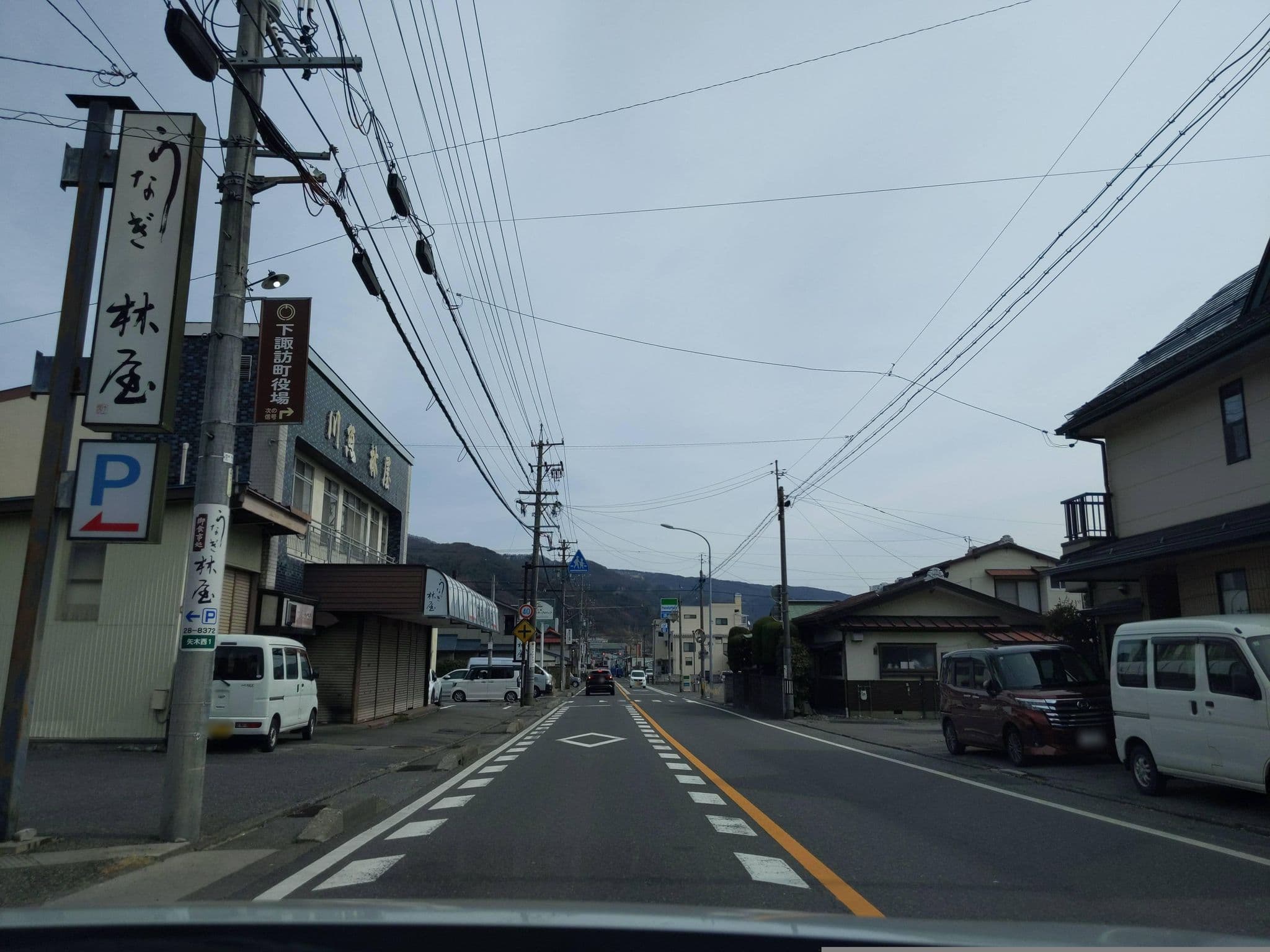 Street view near ヒュッテ みさやま, Shimosuwa — © komoronokaze (CC BY-SA · Mapillary)