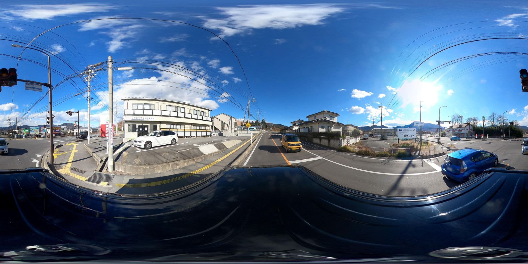Street view near ロイヤルステイ, Ueda — © wata909 (CC BY-SA · Mapillary)
