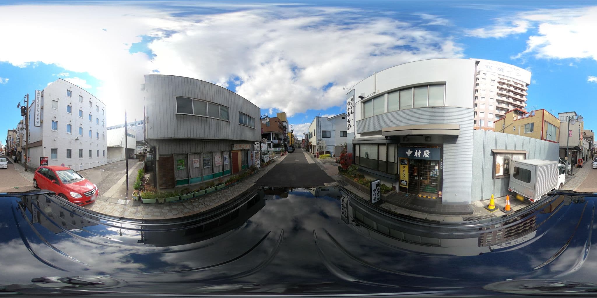 Street view near ホテル角萬, Ueda — © wata909 (CC BY-SA · Mapillary)