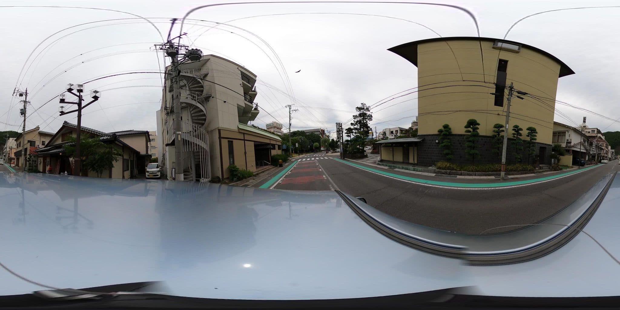 Street view near Aritaya Ryokan, Sakaki — © nabetaro (CC BY-SA · Mapillary)