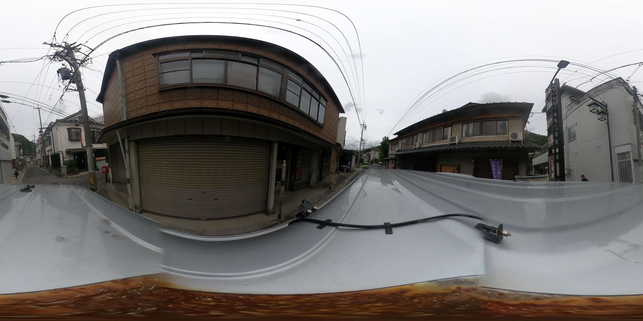 Street view near ホテル圓山荘西乃館, Sakaki — © kojiroucircle (CC BY-SA · Mapillary)
