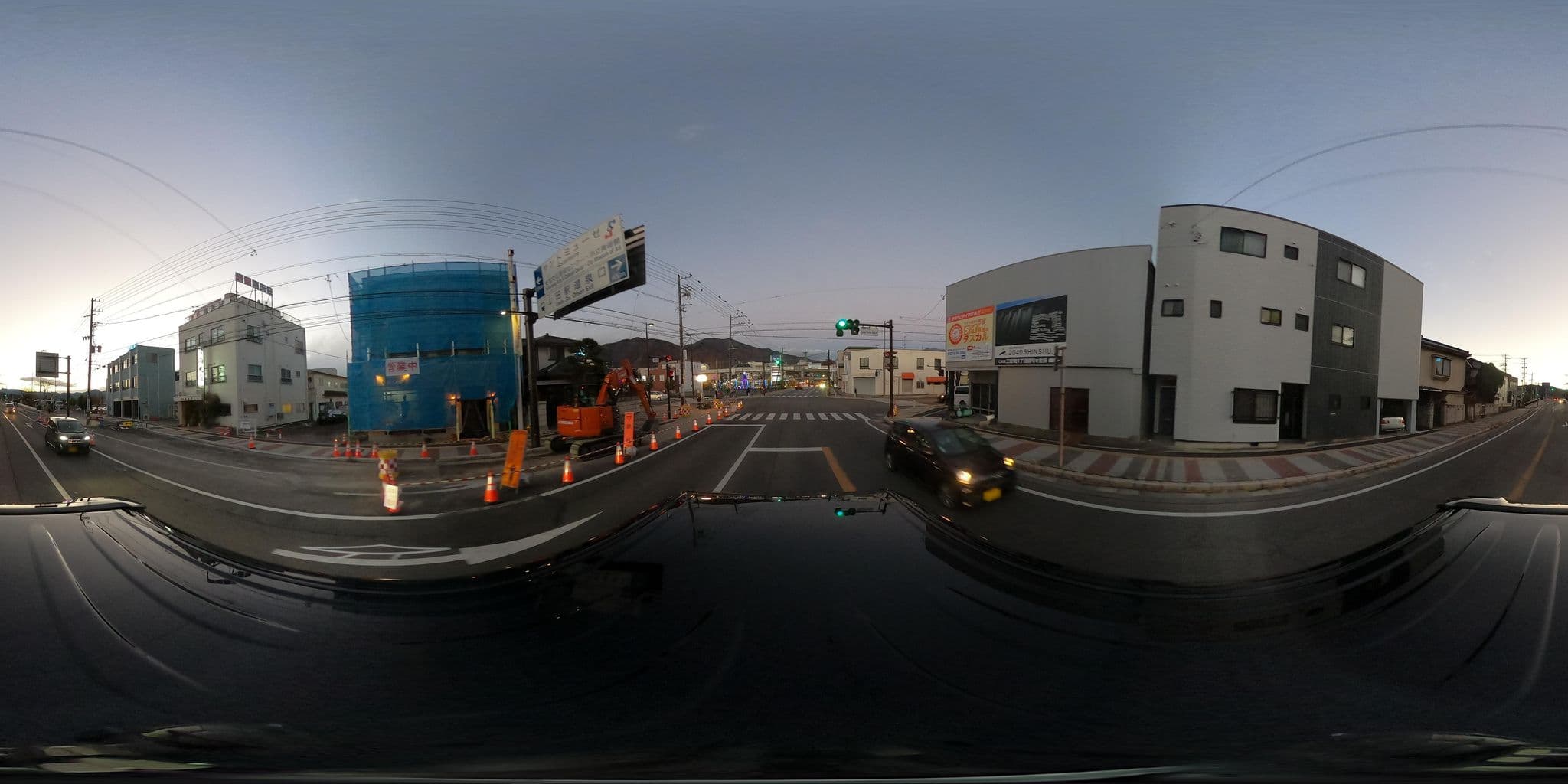 Street view near ビジネス旅館 南天荘, Ueda — © wata909 (CC BY-SA · Mapillary)