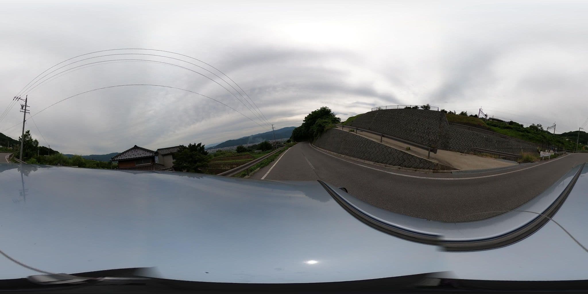 Street view near 姨捨ゲストハウス　なからや, Chikuma — © nabetaro (CC BY-SA · Mapillary)