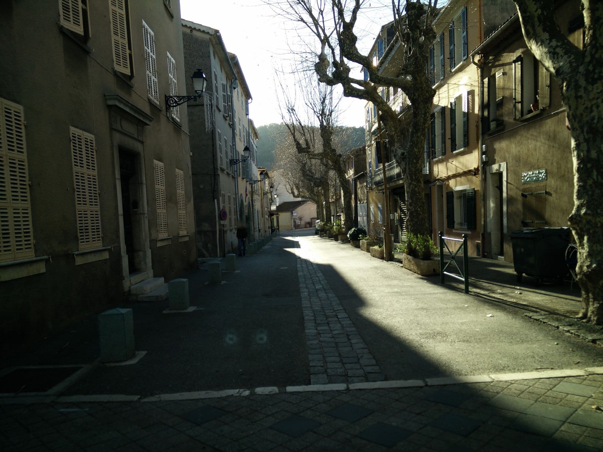 Street view near Hôtel Bar des Maures, Collobrières — © joostjakob (CC BY-SA · Mapillary)