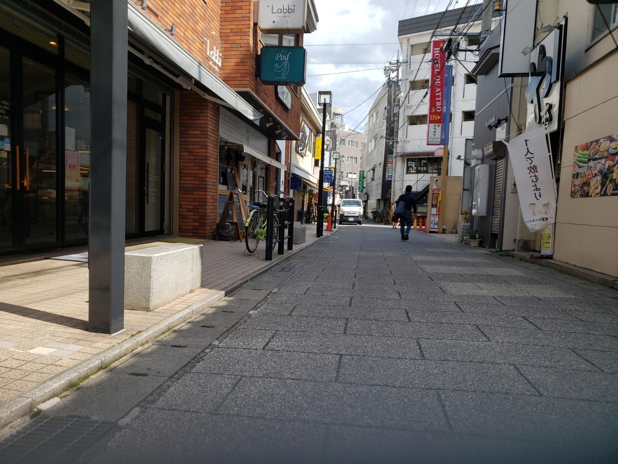 Street view near ホテル クワトロ(Hotel Quattro), Nagano — © 22tk1984 (CC BY-SA · Mapillary)