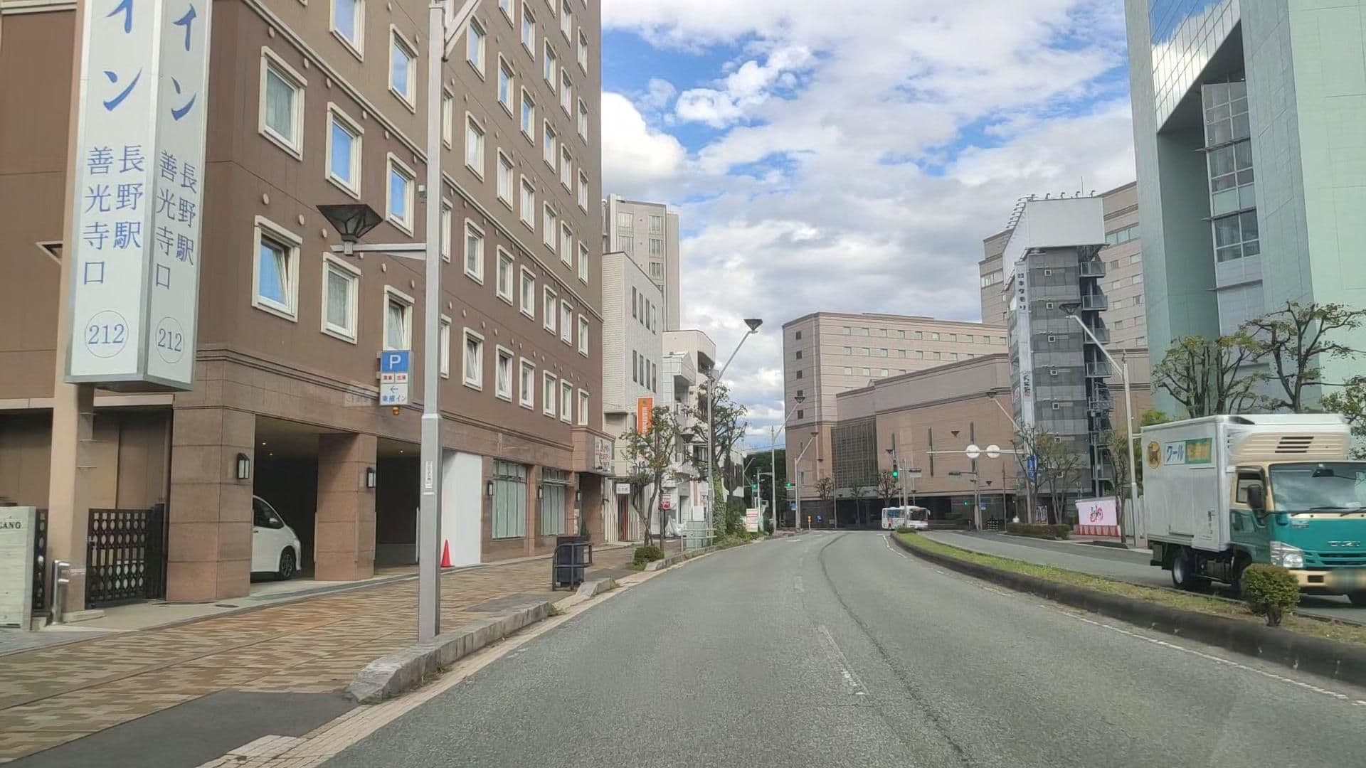 Street view near 東横イン 長野駅善光寺口, Nagano — © drivephotograph (CC BY-SA · Mapillary)