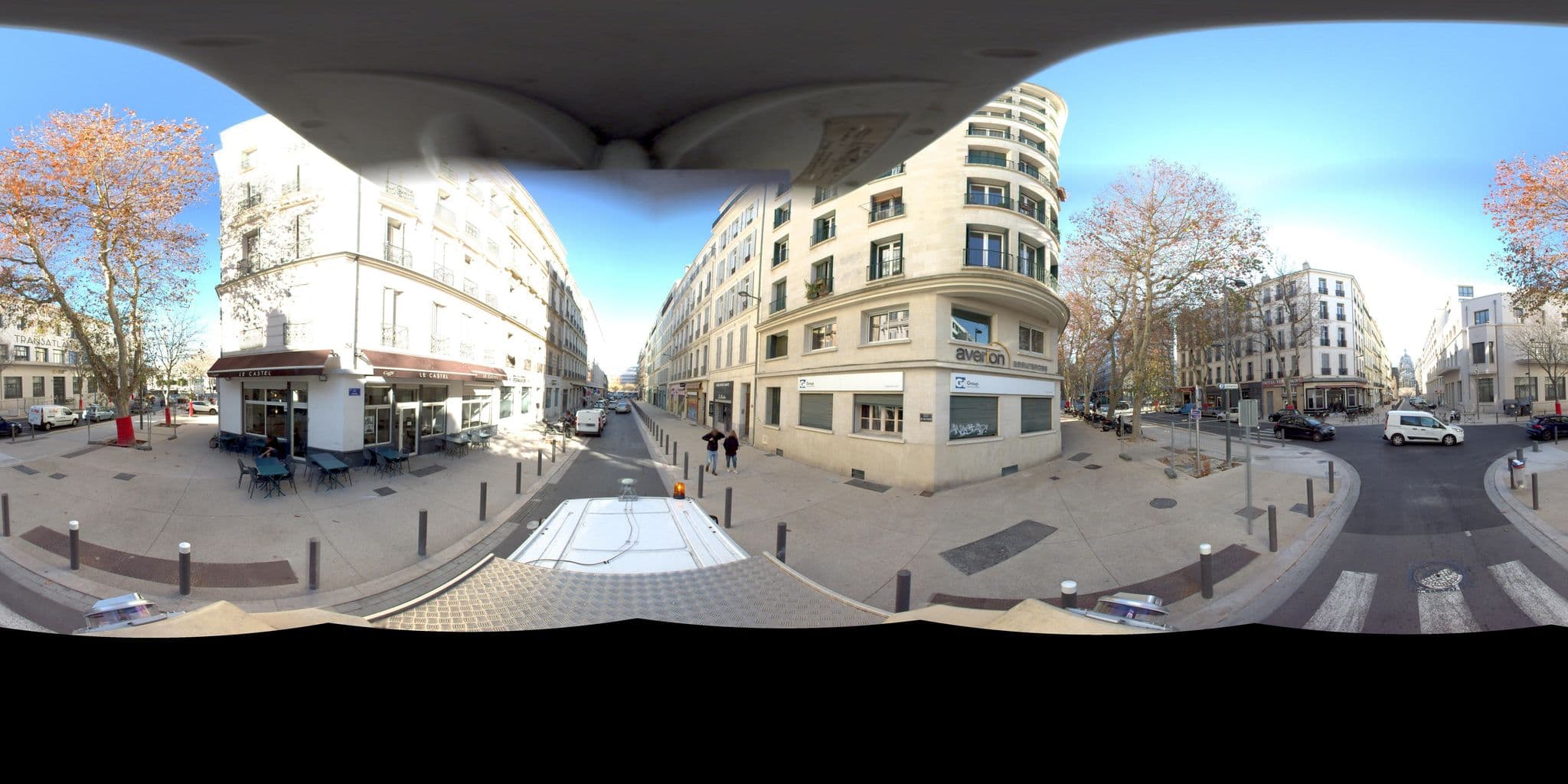 Street view near Hotel Terminus, La Joliette — © Suez (CC BY-SA · Mapillary)