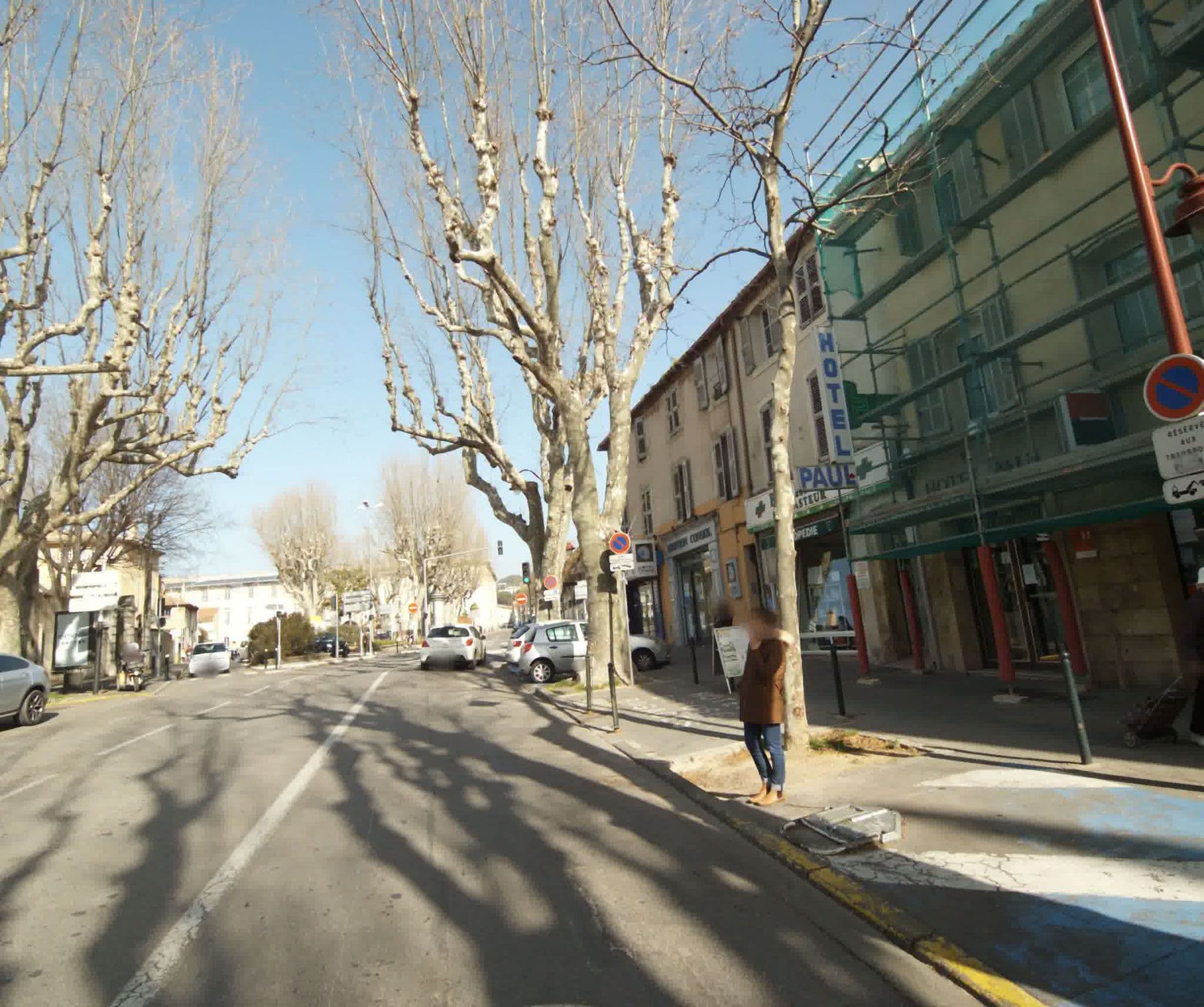 Street view near Hôtel Paul, Aix-en-Provence — © sogefi (CC BY-SA · Mapillary)