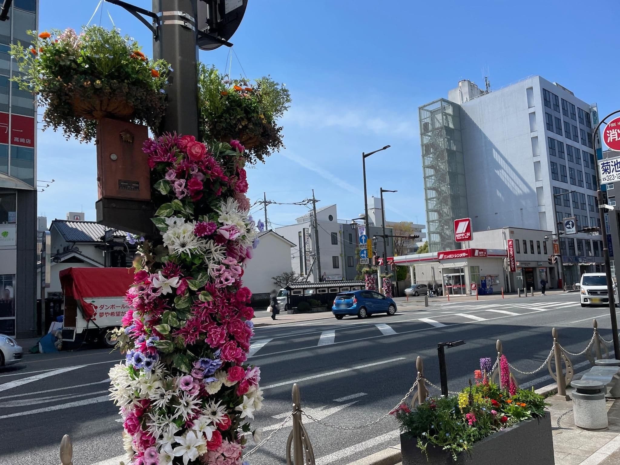 Street view near セントラルホテル高崎, Takasaki — © musashino5 (CC BY-SA · Mapillary)