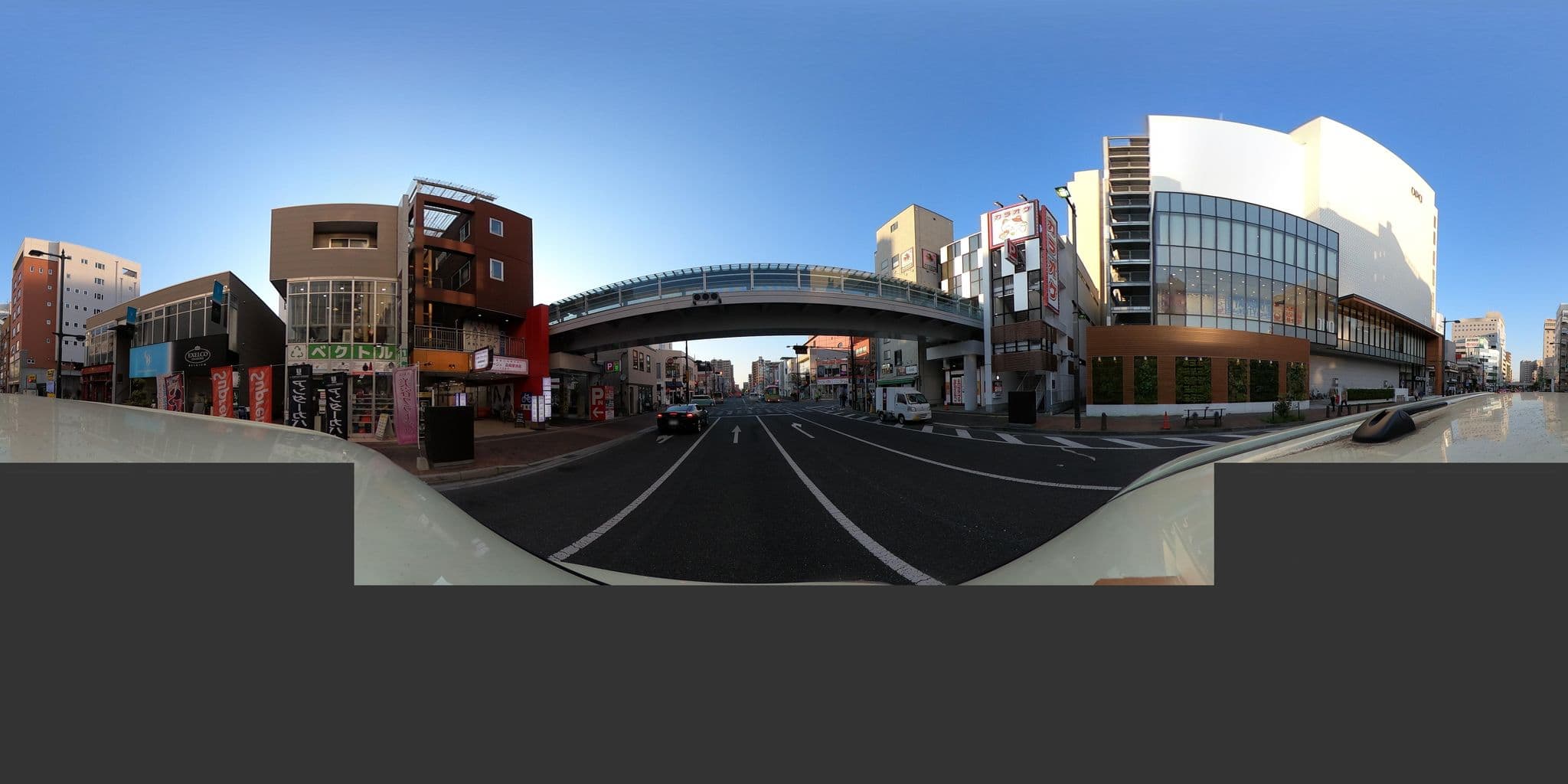 Street view near グランドホテル長谷川, Takasaki — © 24dakenlo (CC BY-SA · Mapillary)