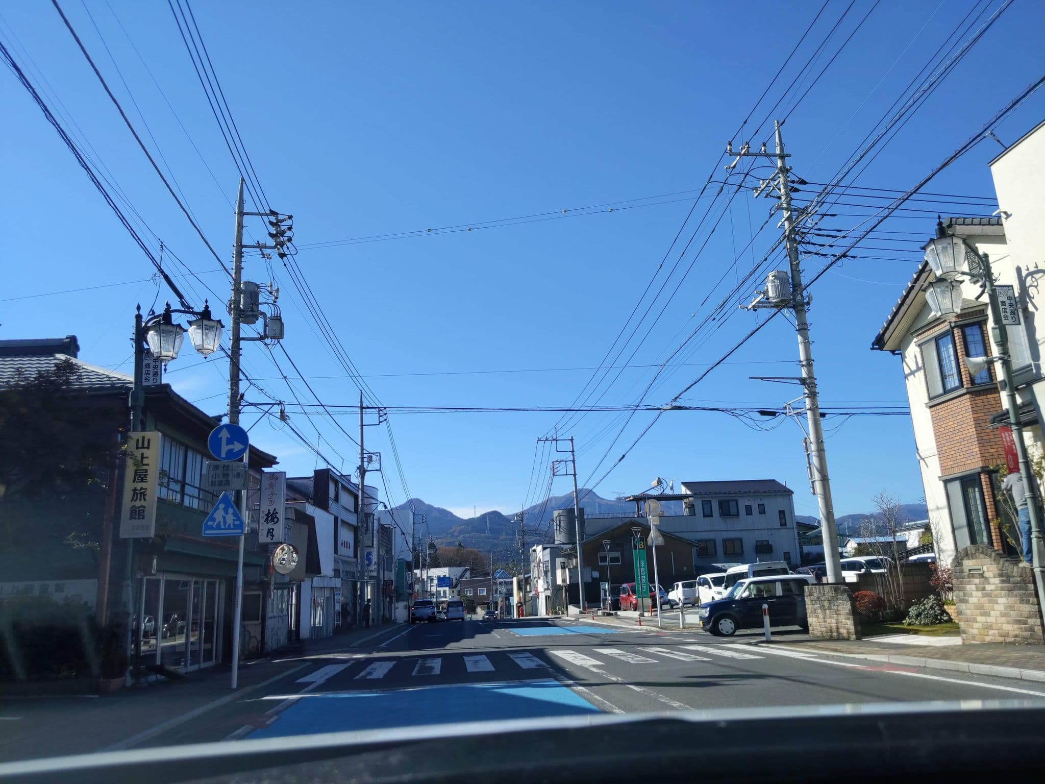 Street view near 山上屋旅館, Nakanojō — © komoronokaze (CC BY-SA · Mapillary)