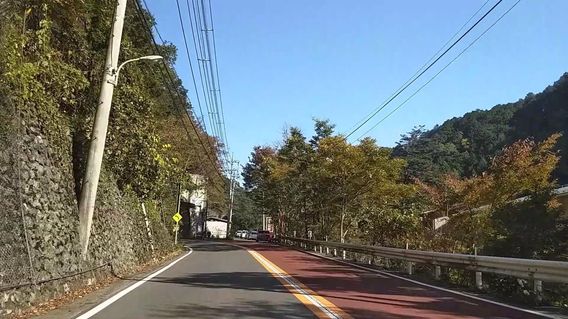 Street view near 国民宿舎鳩の巣荘, Hikawa — © drivephotograph (CC BY-SA · Mapillary)