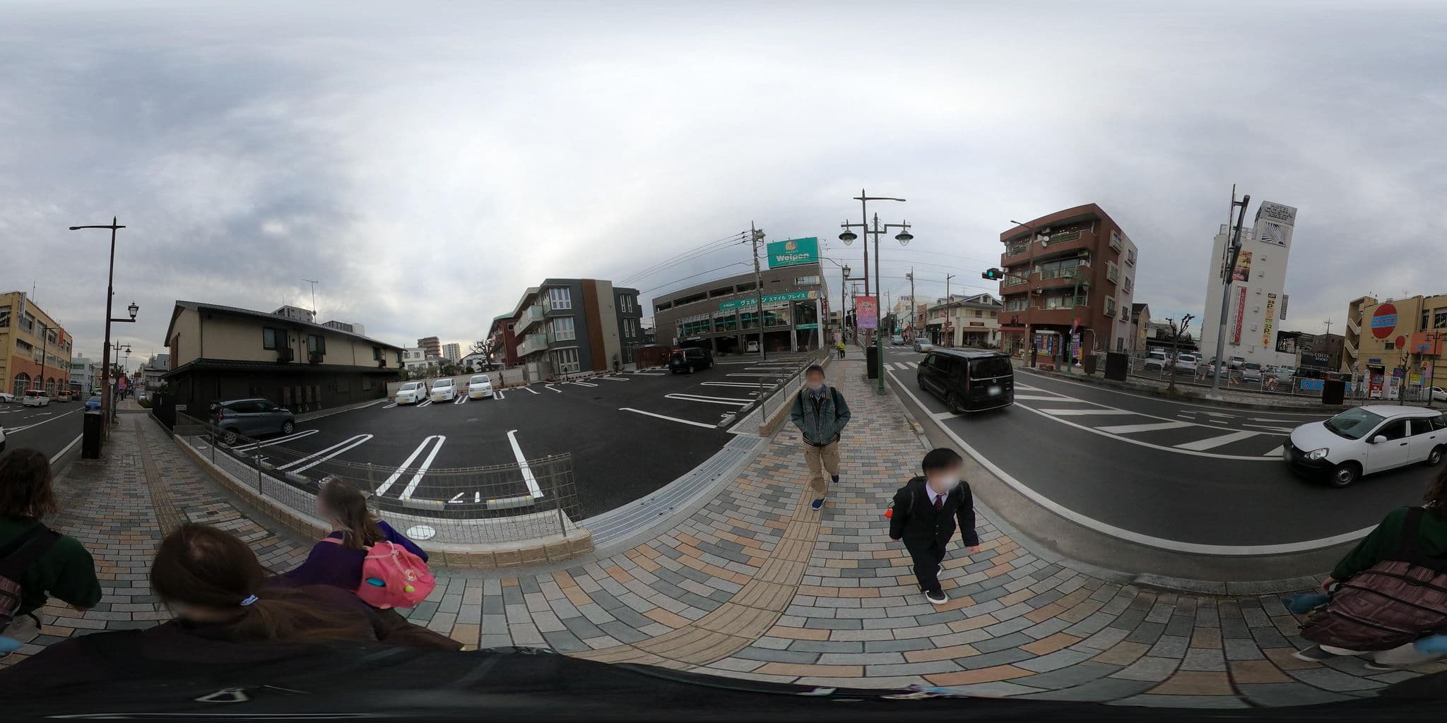 Street view near ホテル ウィンク (Hotel Wink), Hannō — © raincandy (CC BY-SA · Mapillary)