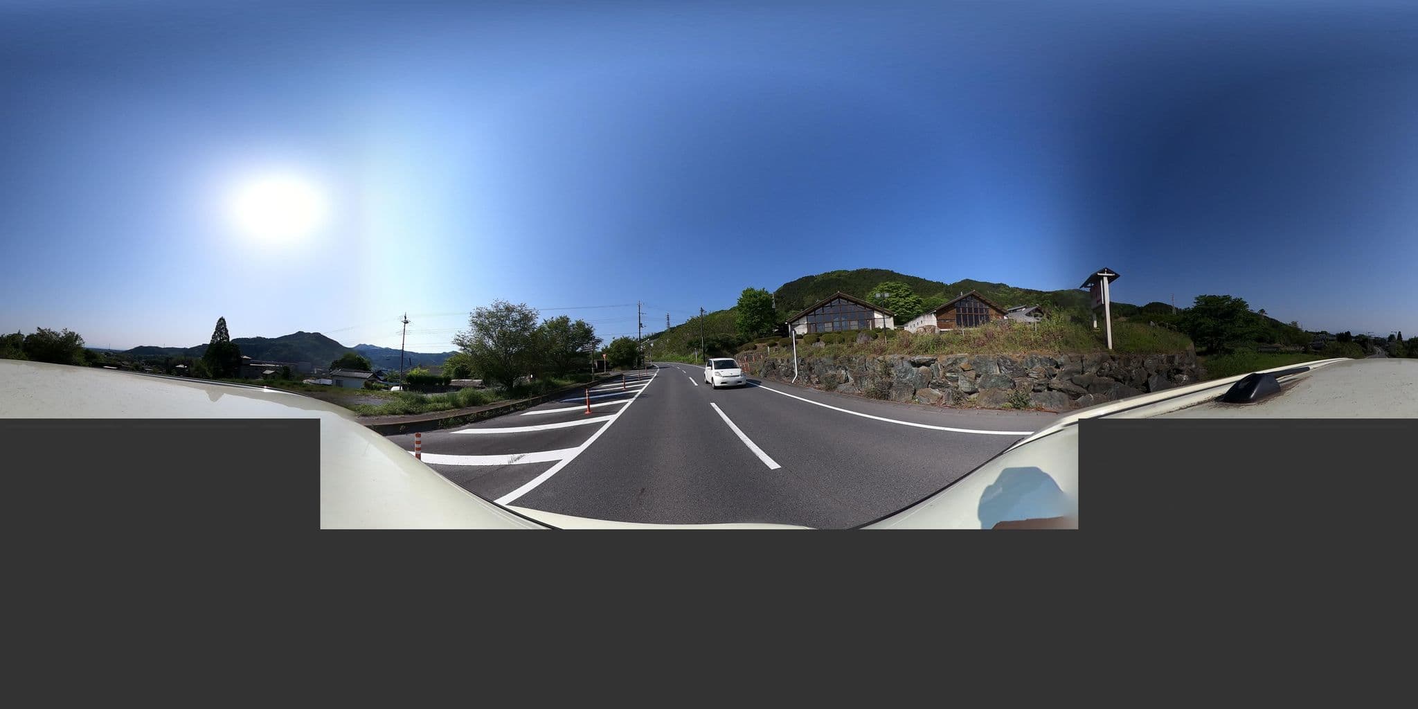 Street view near 桜山温泉センター, Uetake — © 24dakenlo (CC BY-SA · Mapillary)