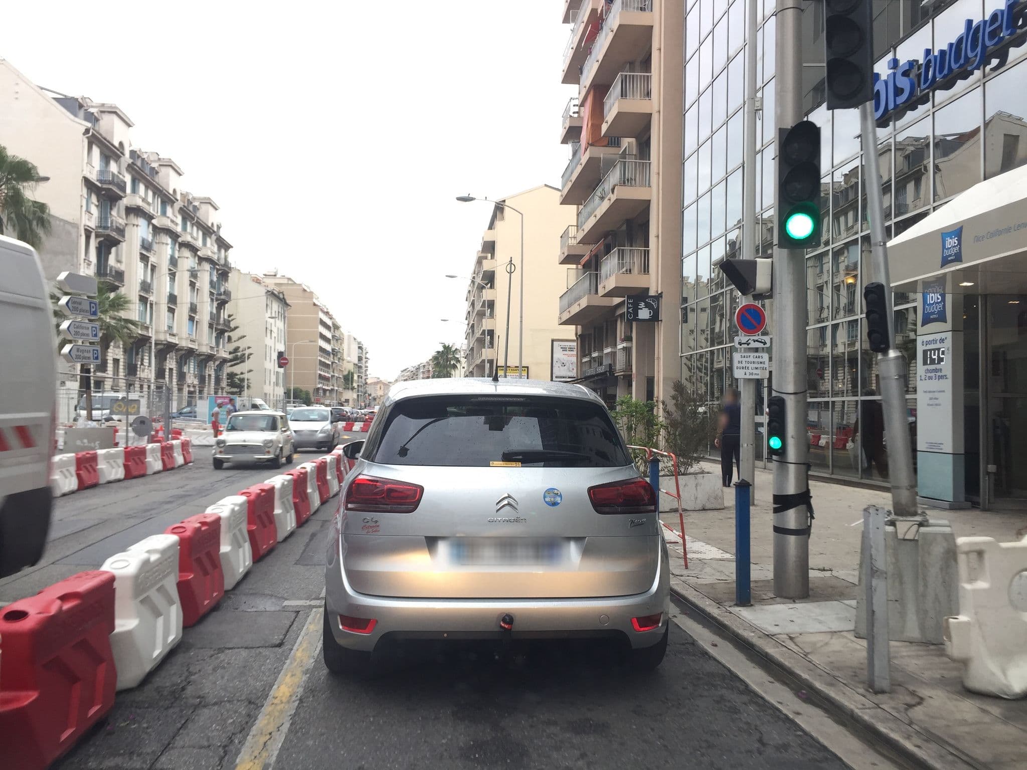 Street view near Ibis Budget Nice Californie Lenval, Magnan Beaumettes — © zimmy (CC BY-SA · Mapillary)