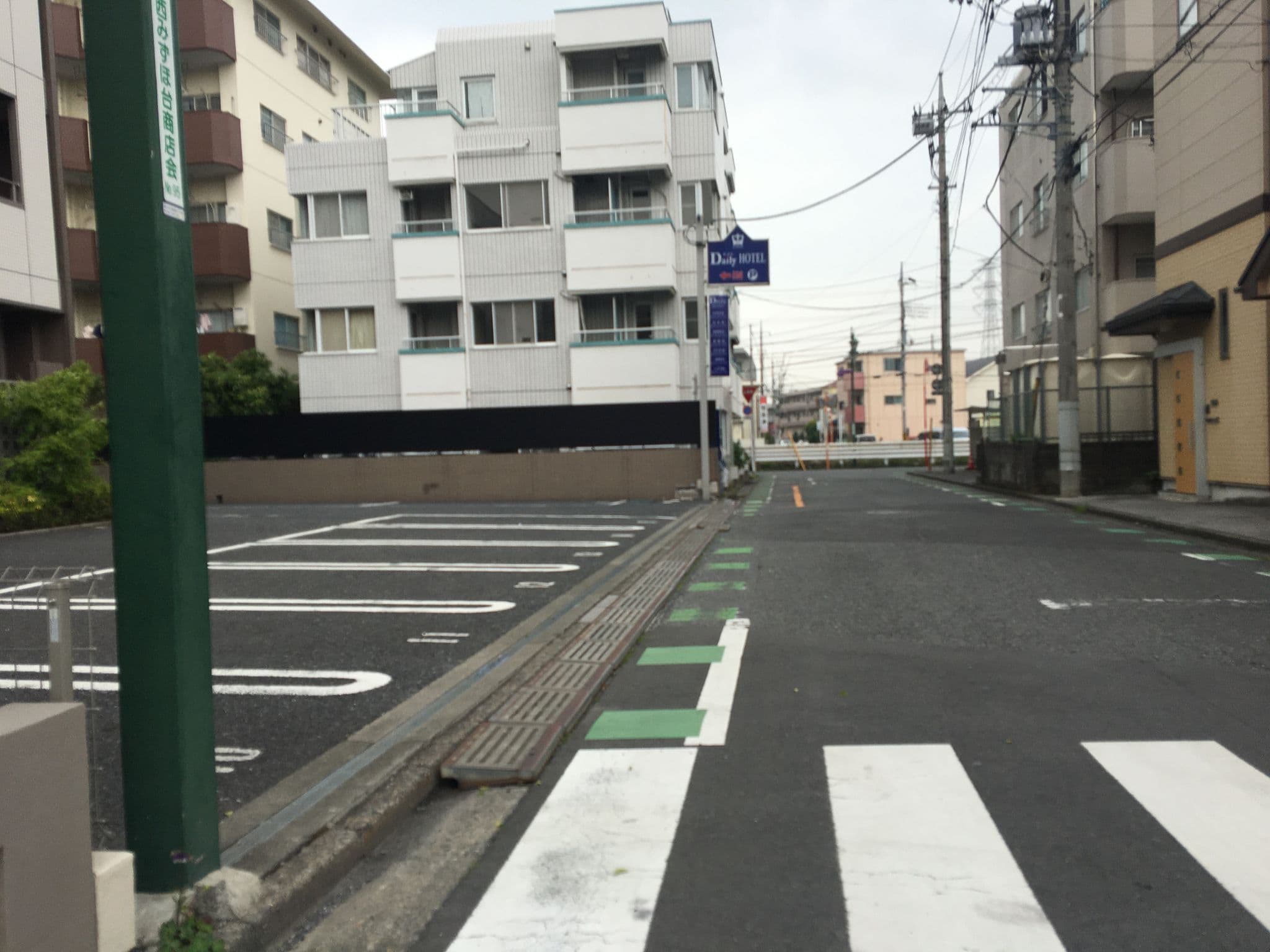 Street view near デイリーホテルみずほ台, Miyoshidai — © musashino5 (CC BY-SA · Mapillary)