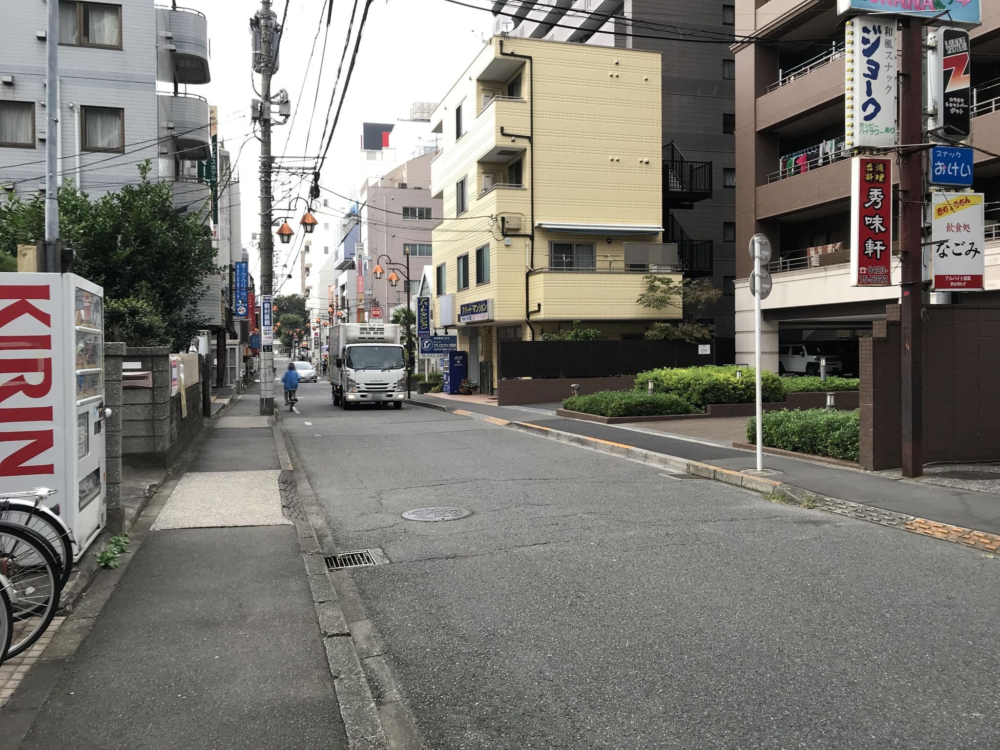 Street view near ビジネスホテル マーキュリー, Higashimurayama — © musashino5 (CC BY-SA · Mapillary)