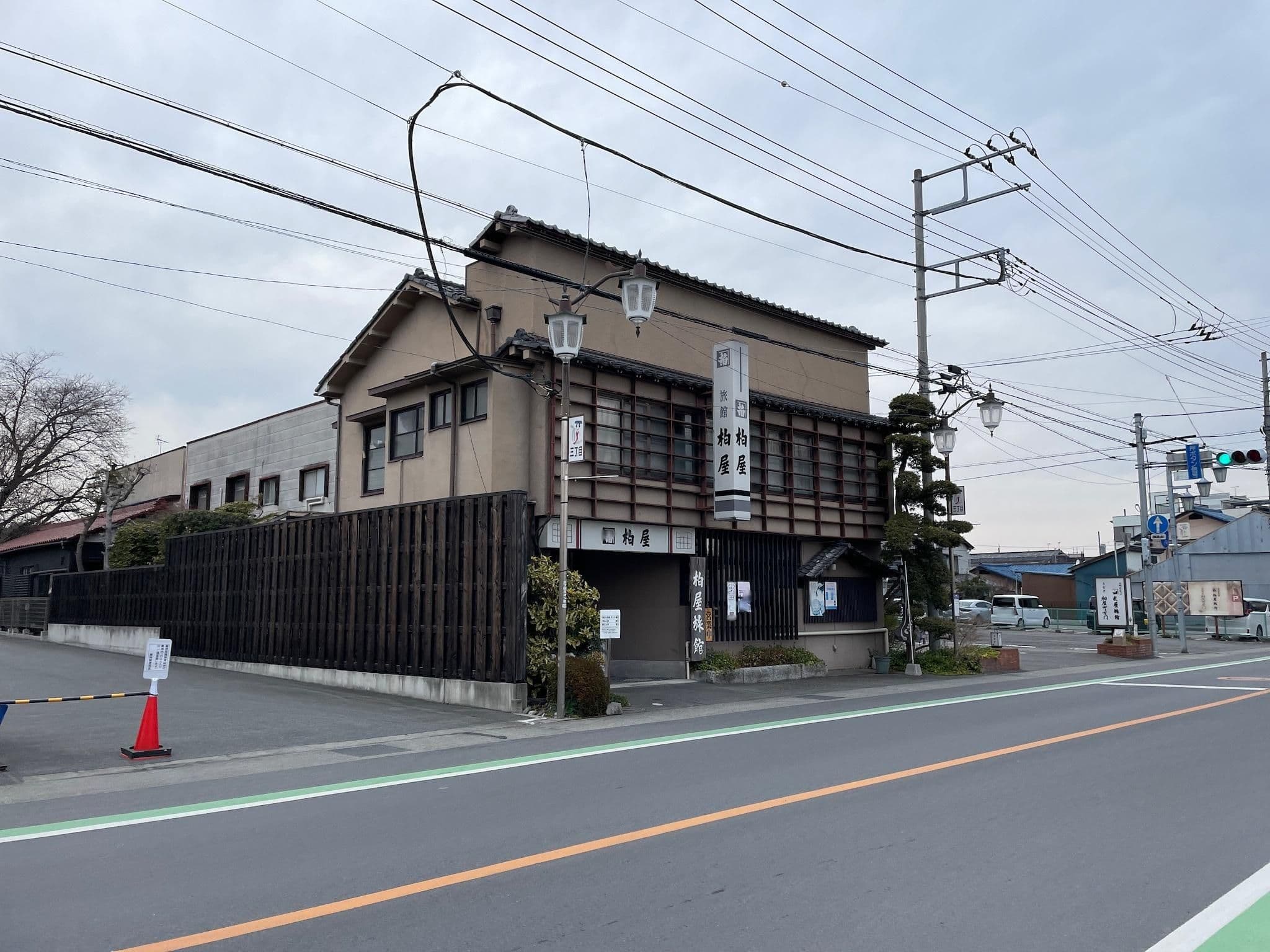 Street view near 柏屋旅館, Fujioka — © musashino5 (CC BY-SA · Mapillary)