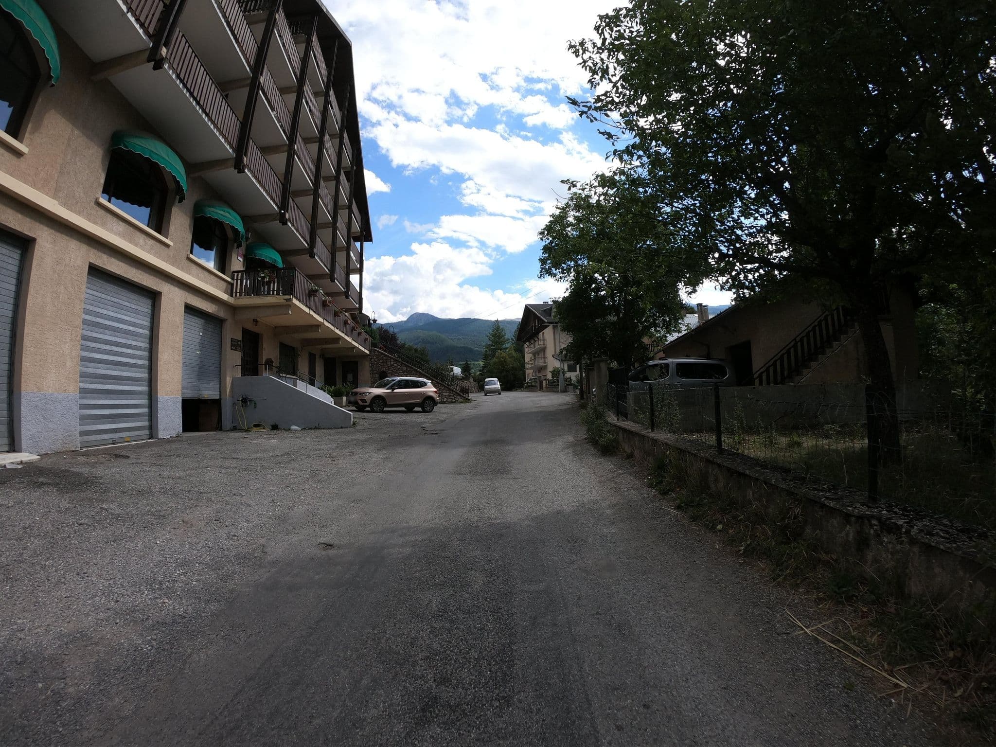Street view near Les Barnières, Guillestre