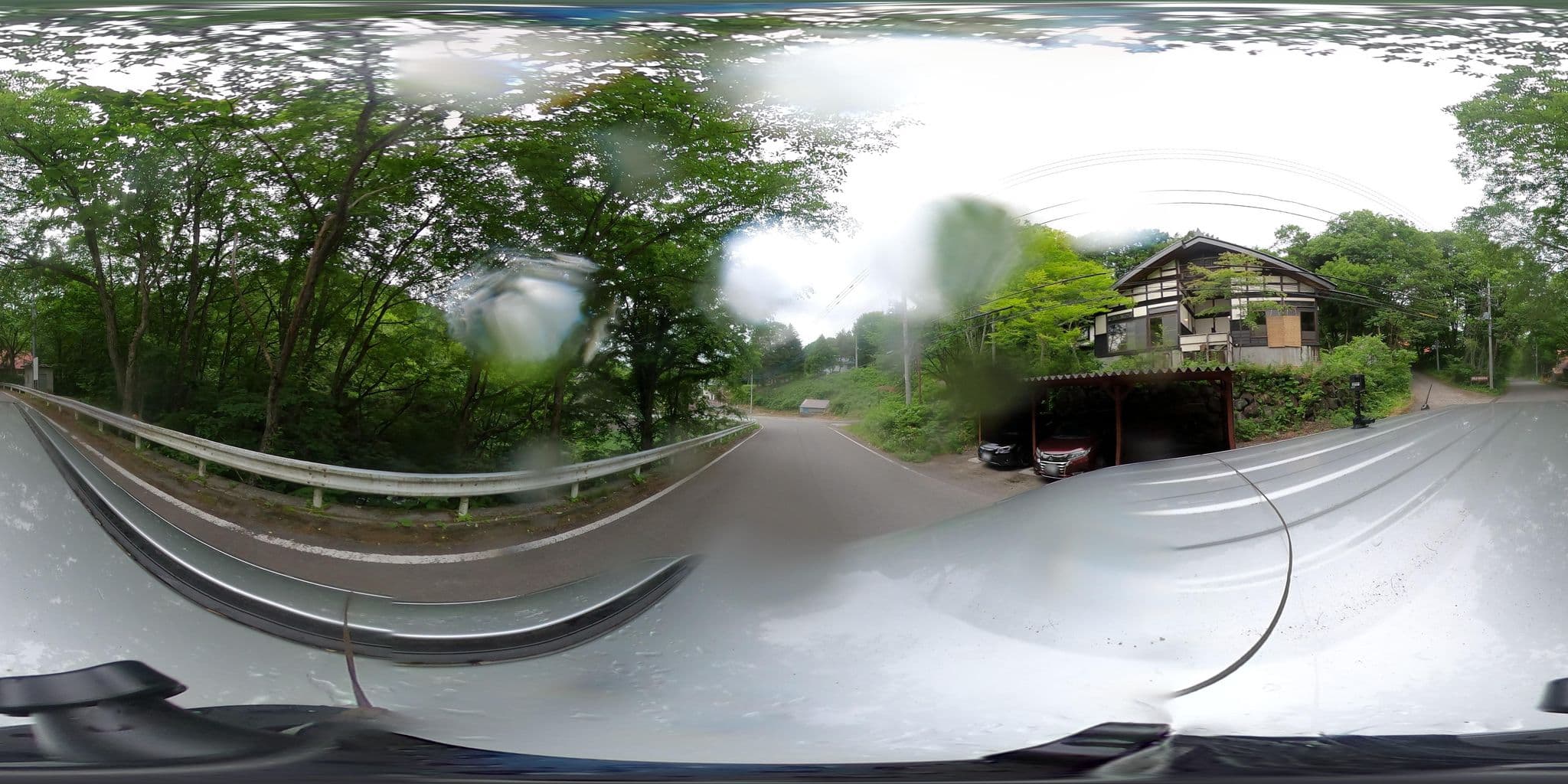 Street view near 湯の小屋温泉 照葉荘, Katashina — © castletrain (CC BY-SA · Mapillary)
