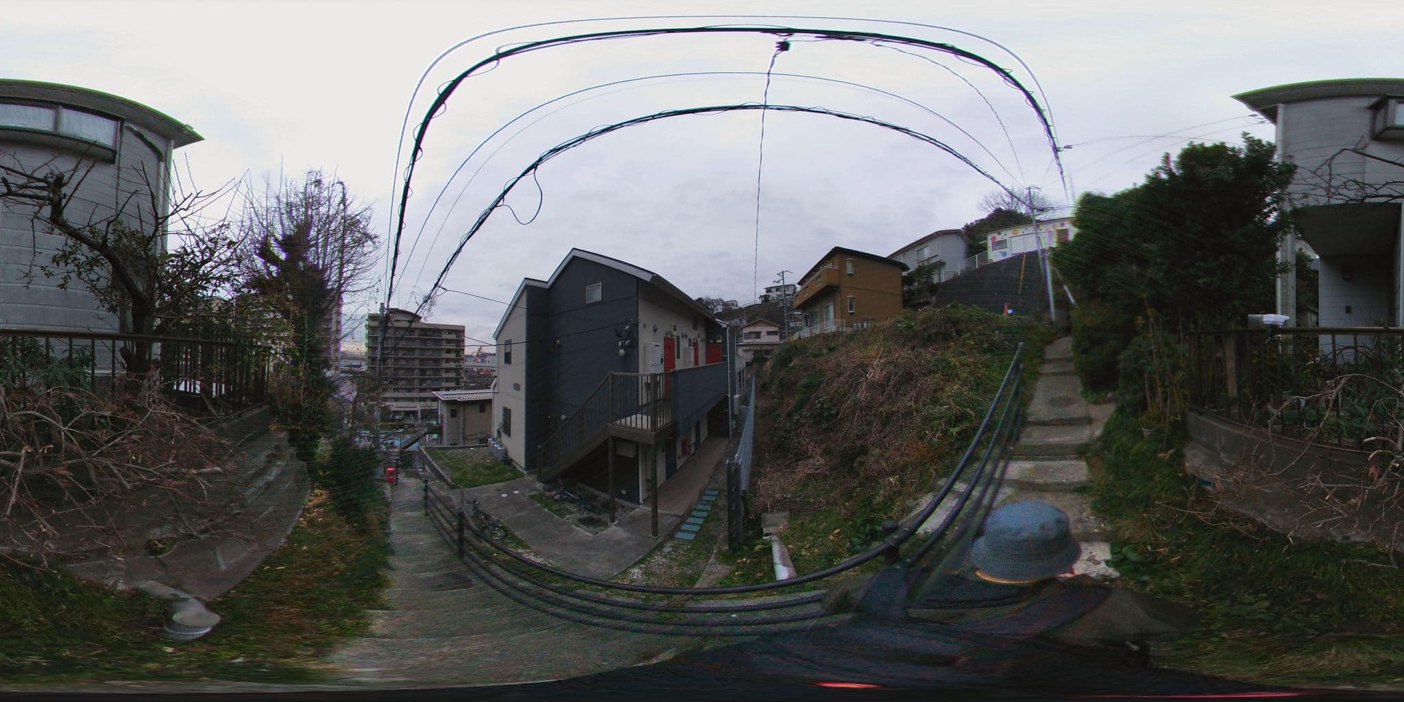 Street view near 晴風荘, Yokosuka — © mura (CC BY-SA · Mapillary)