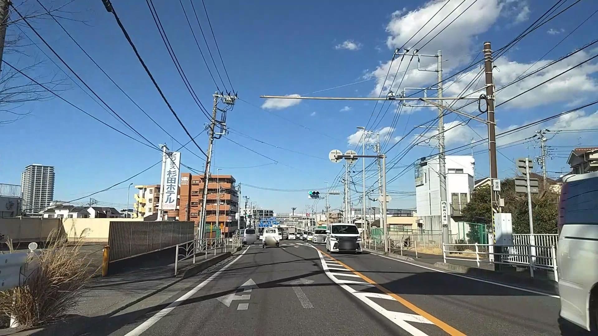 Street view near ビジネス 杉田ホテル, Sugita — © drivephotograph (CC BY-SA · Mapillary)